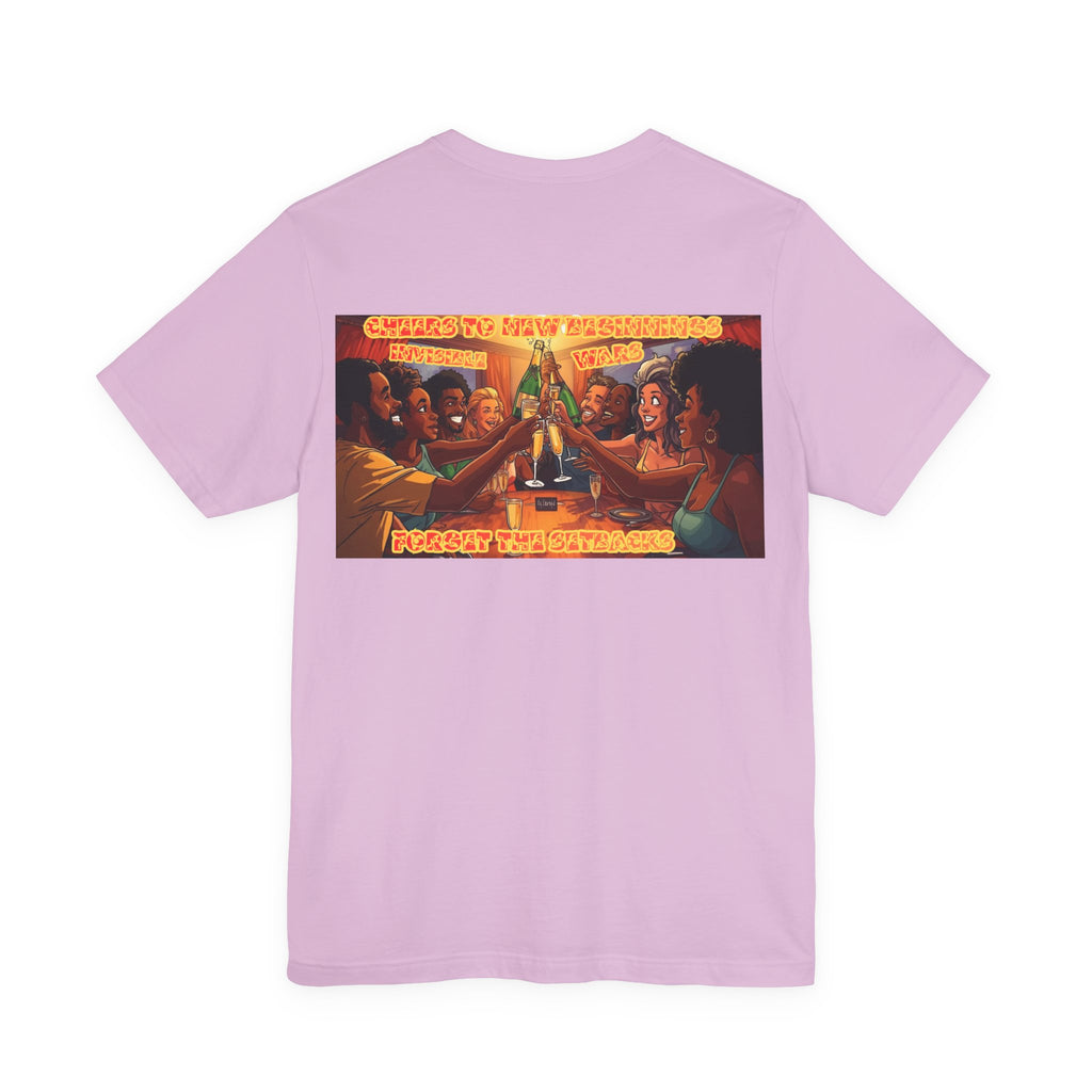 Women T-shirt - Cheers To New Beginnings