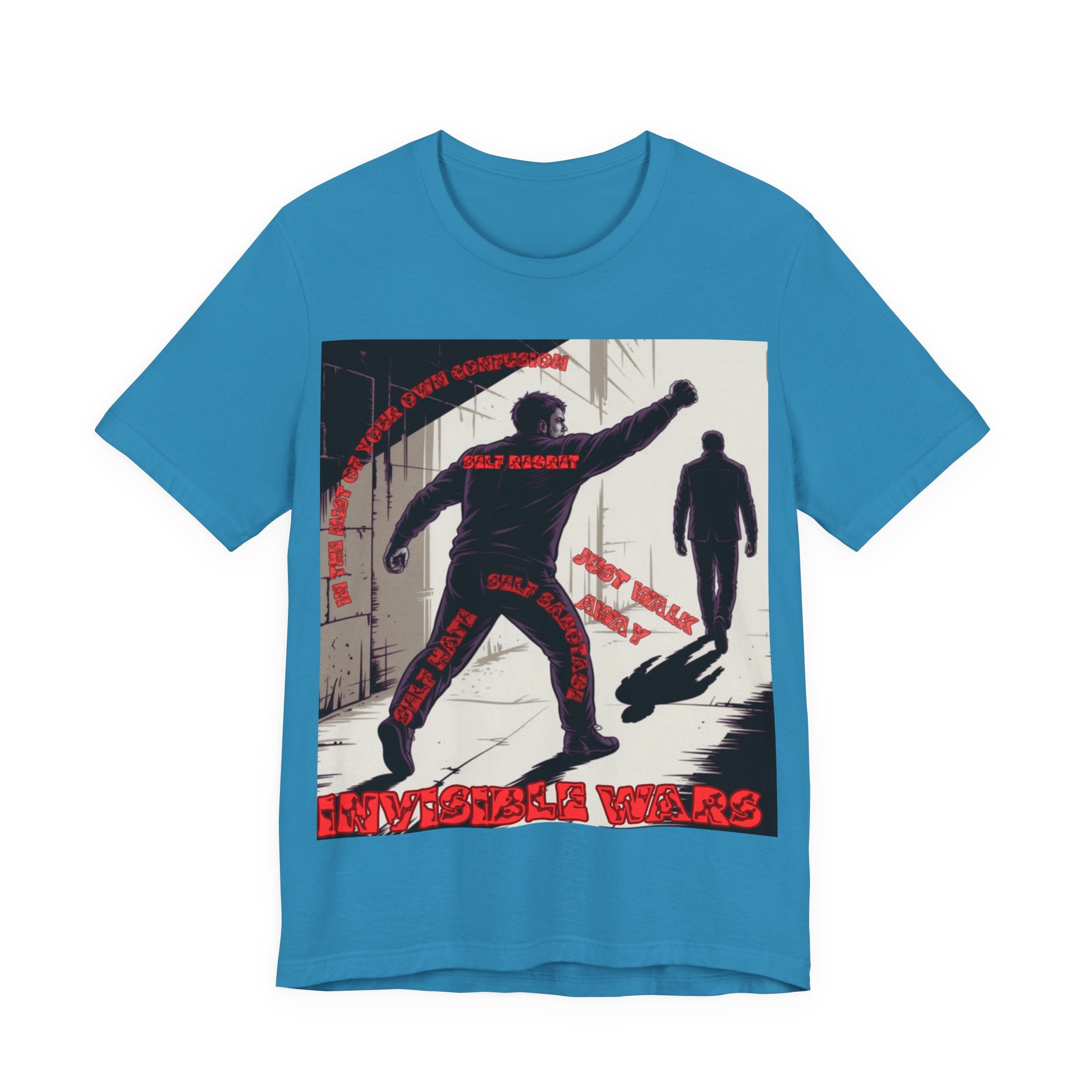 Men T‑Shirt- In the Mist Of Confusion