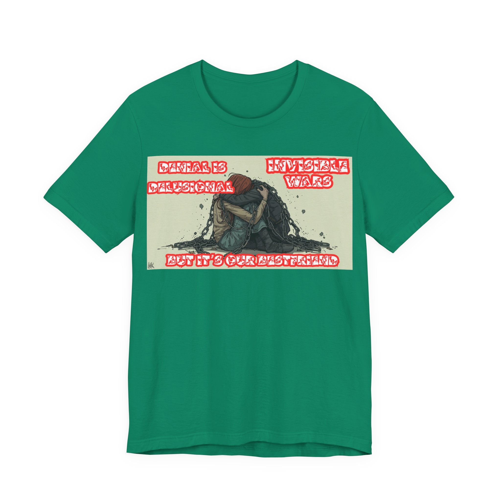 Women T-Shirt — 'Denial Is Delusional