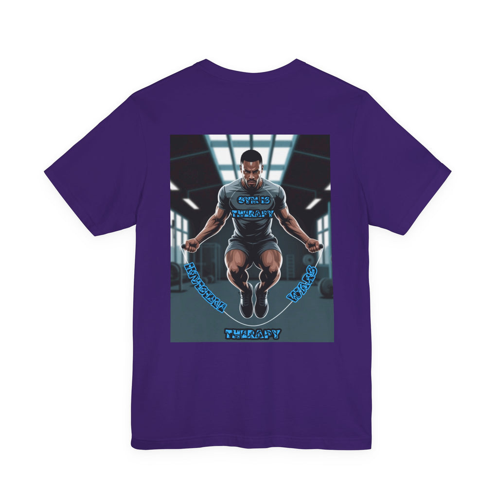 Men T-shirt -Gym is Therapy