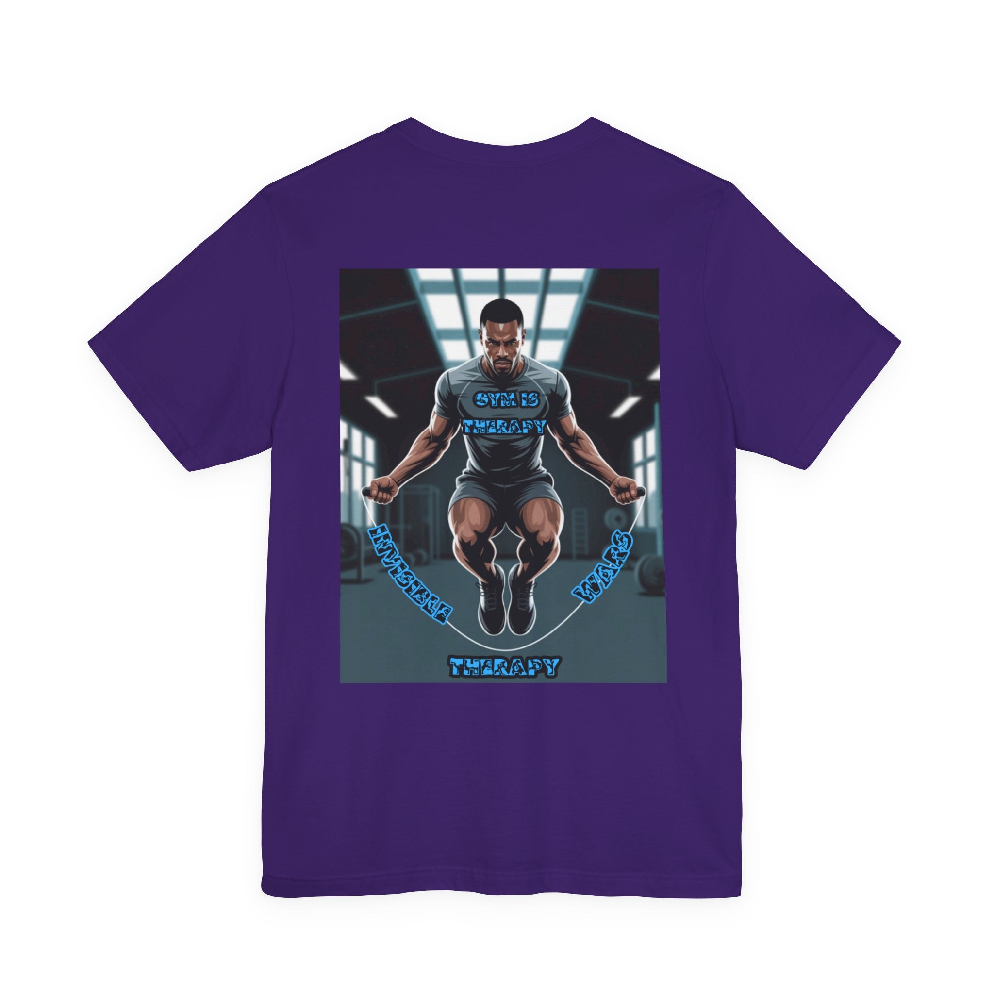 Men T-shirt -Gym is Therapy