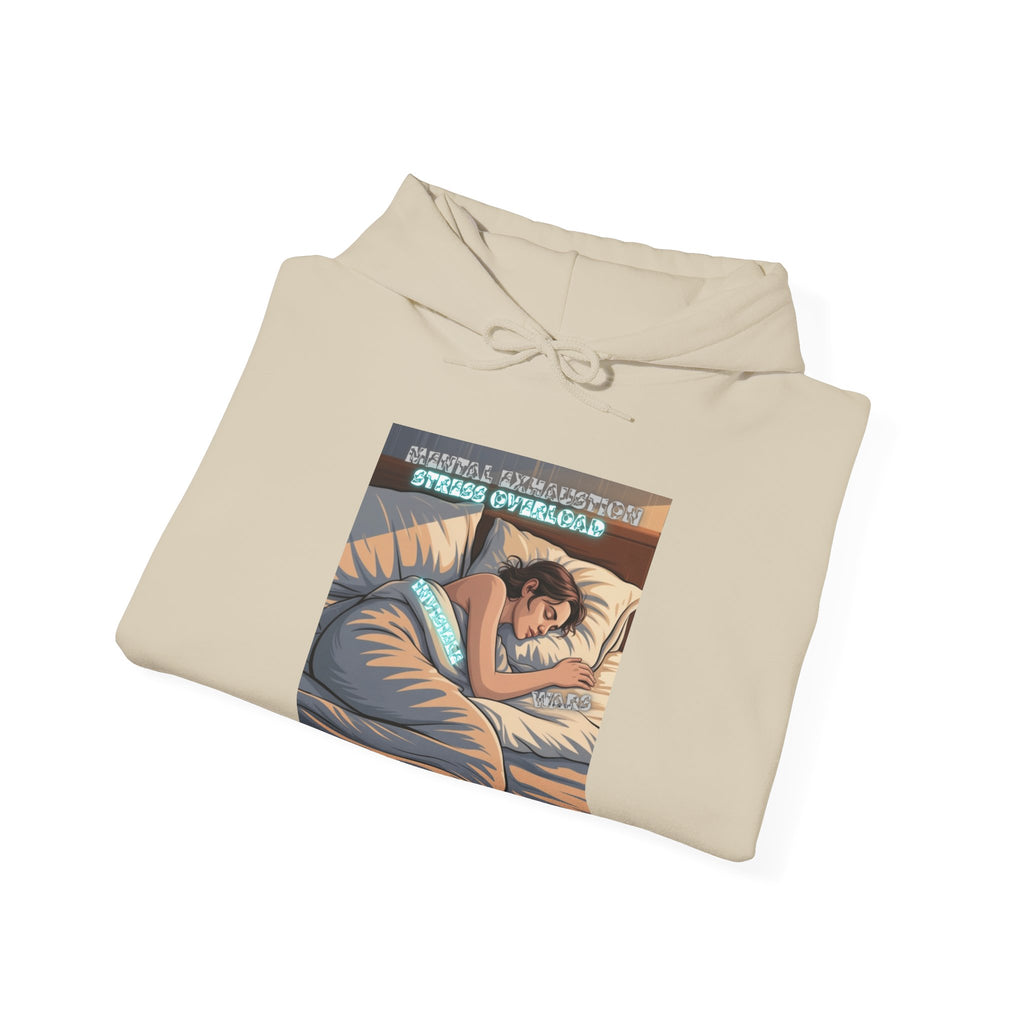 Women Hoodie-Mental Exhaustion Invisible Wars