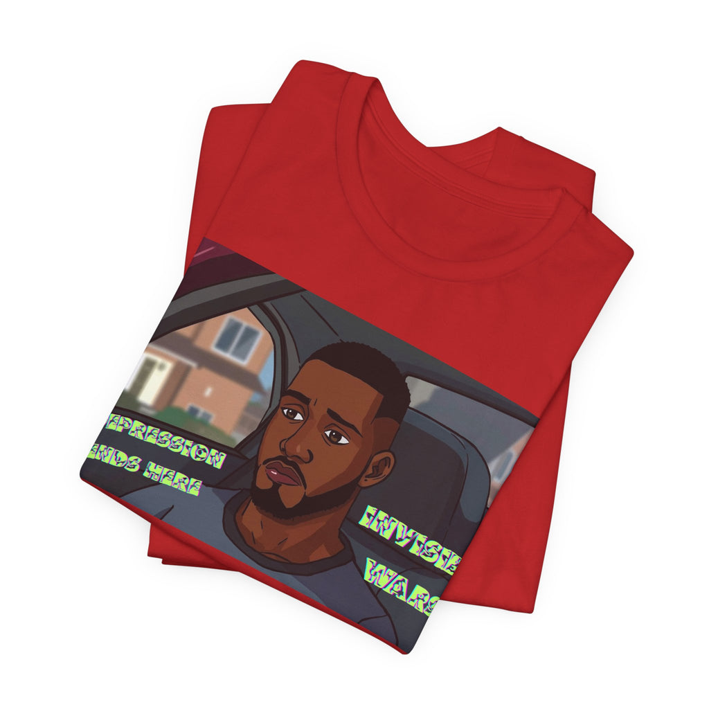 Men  T-Shirt — Depression Ends Here