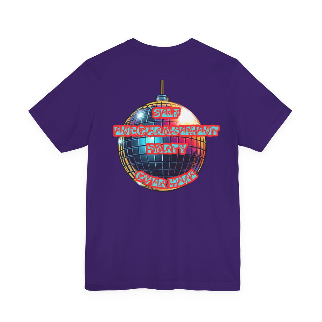Women Invisible Wars T-Shirt — Encouragement Party Disco Ball