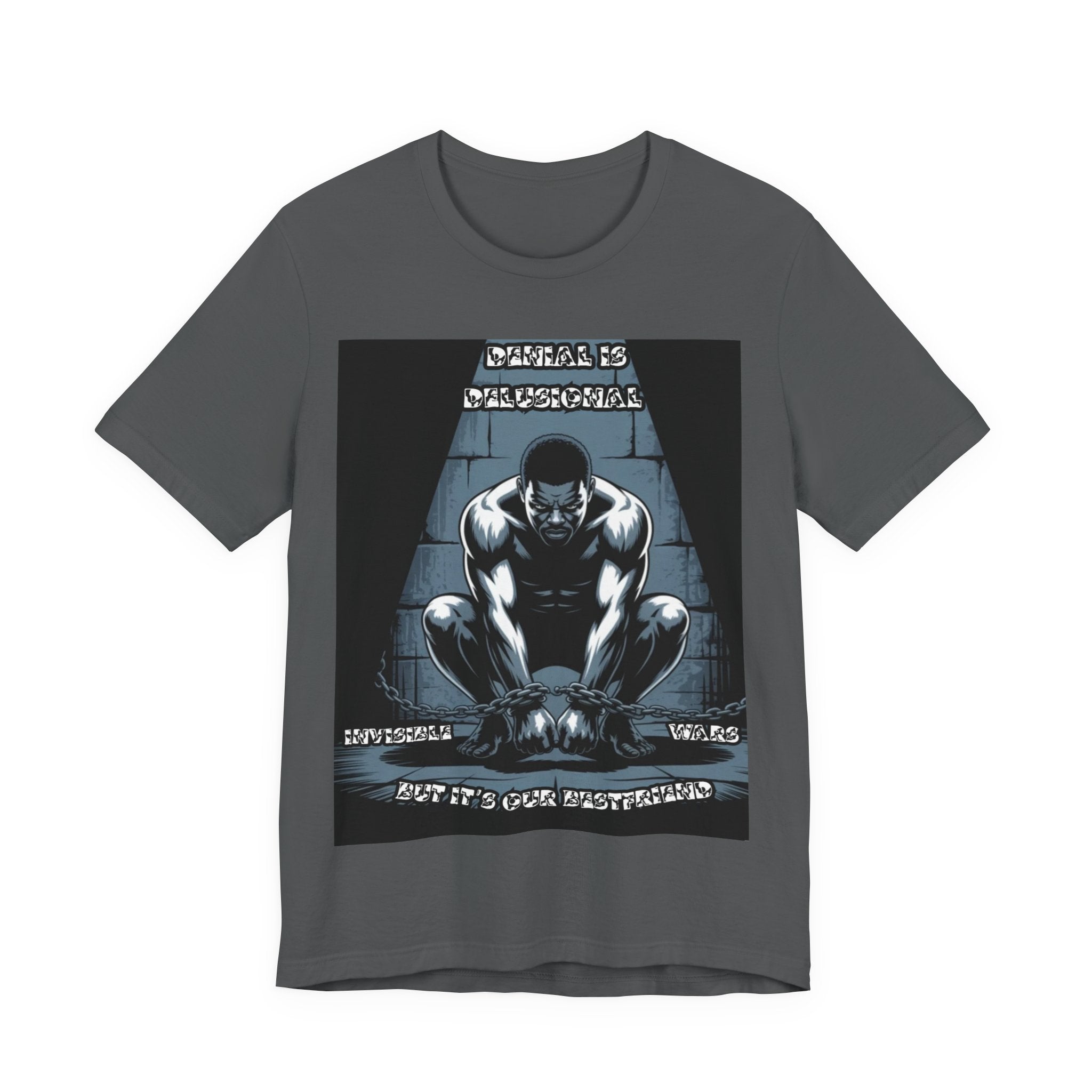 Men T-Shirt – -Denial is Delusional