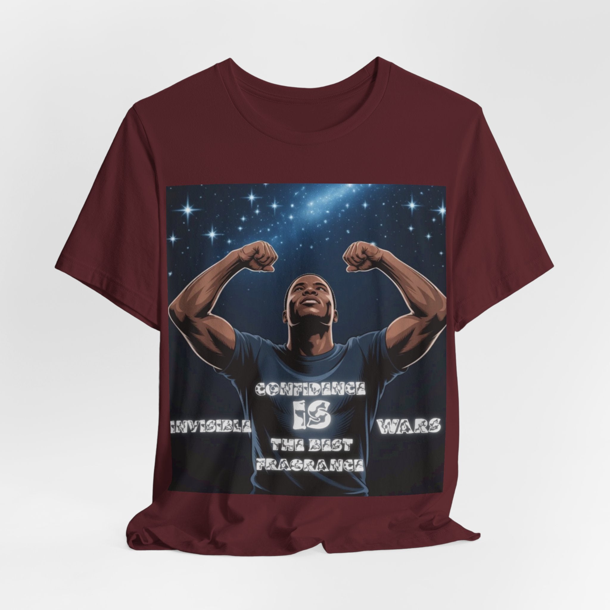 Men T-Shirt -Confidence Is The Best Fragrance