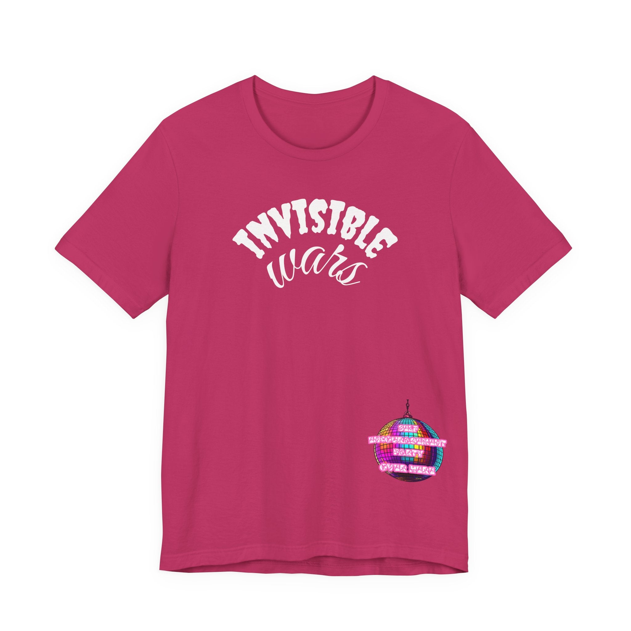 Women Disco Ball T-shirt — Self Encouragement Party