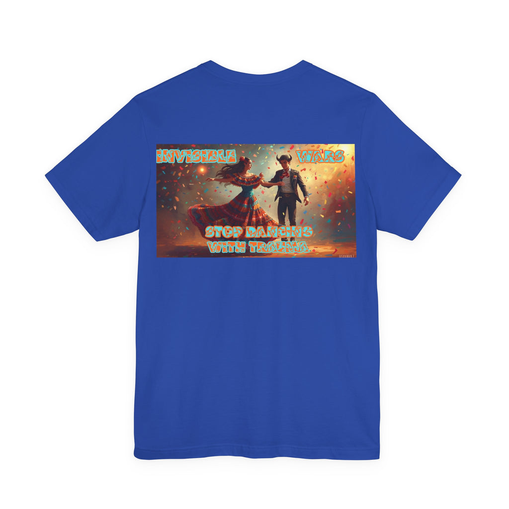 Women T-shirt  — Stop Dancing with Truama