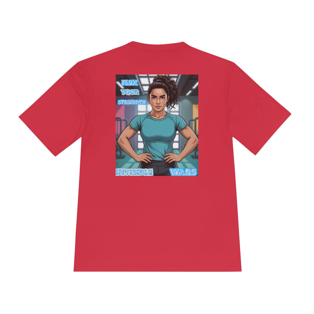Women Fitness Graphic Shirt — Flex Your Strength