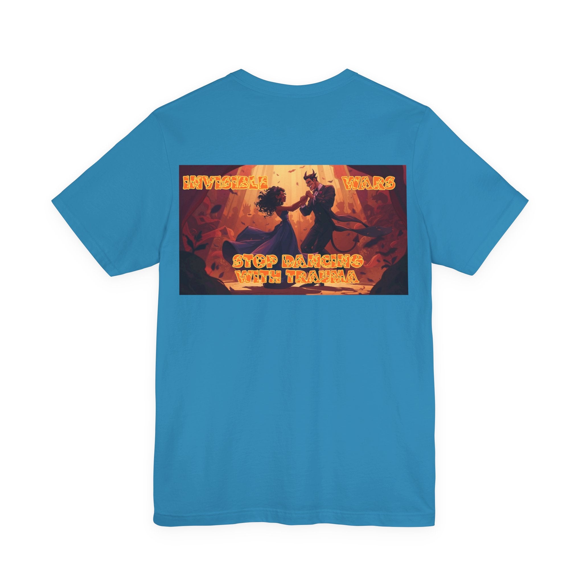 Women T-shirt  — Stop Dancing with Truama