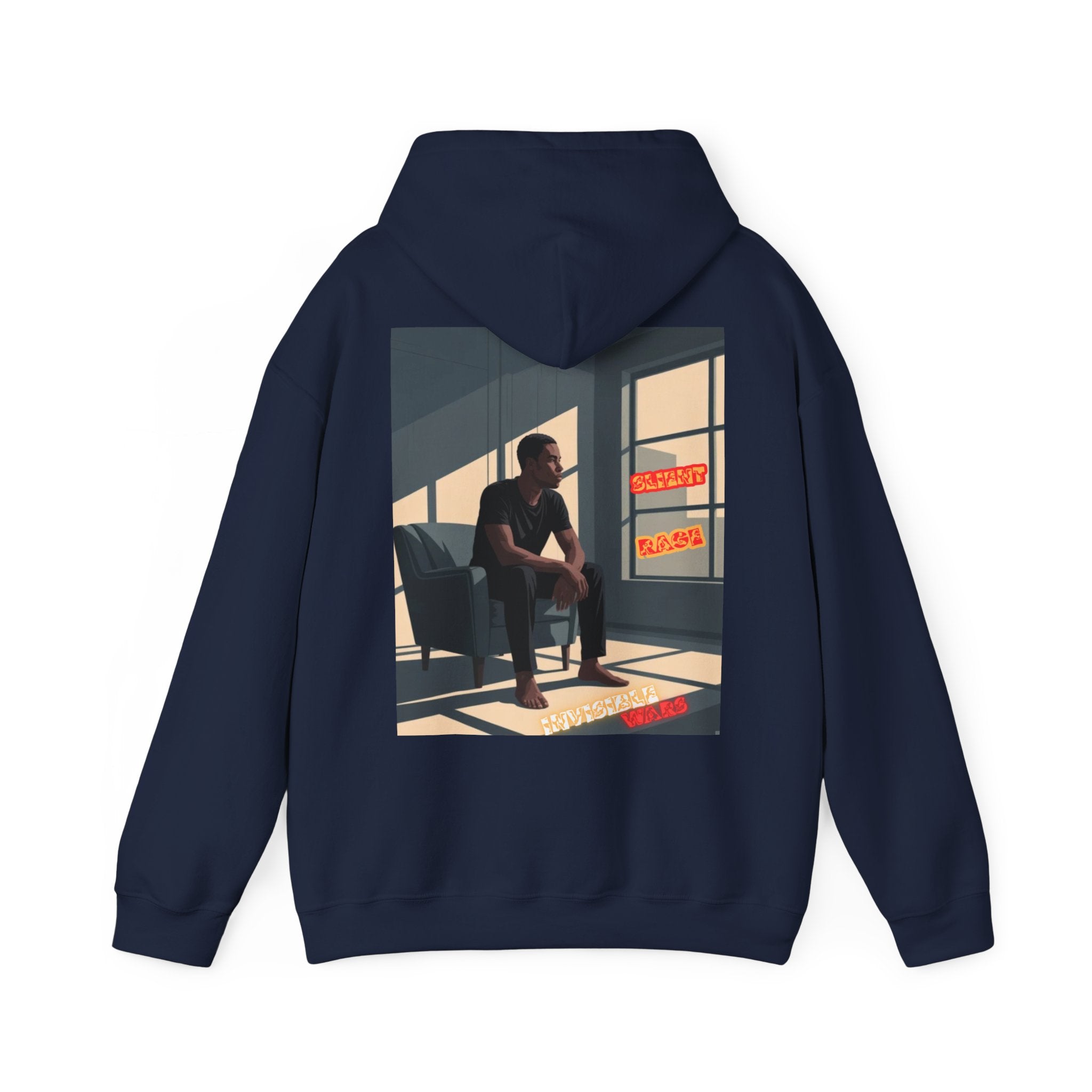Men Hoodie - Slient Rage