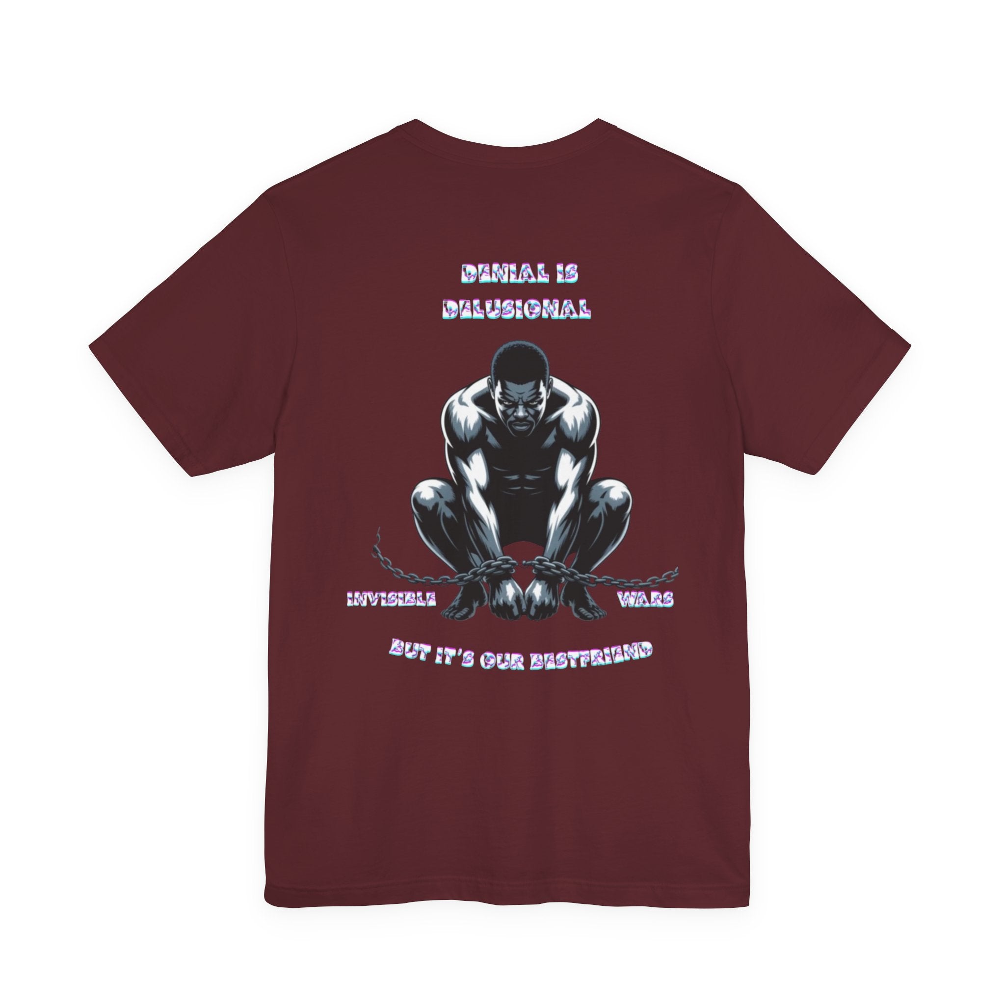 Men T-shirt - Denial is Delusional
