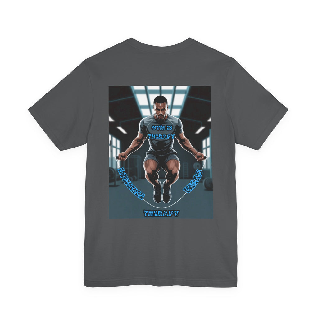 Men T-shirt -Gym is Therapy