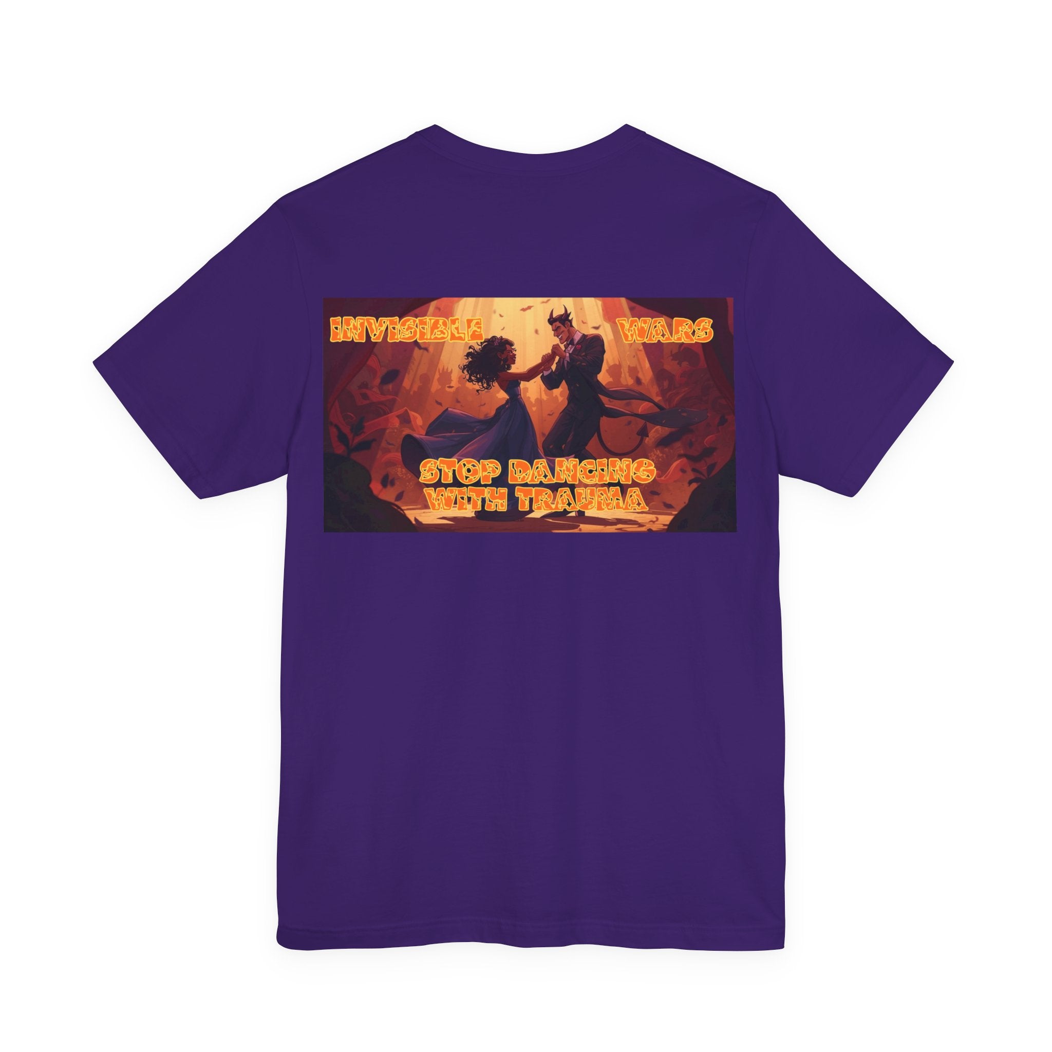 Women T-shirt  — Stop Dancing with Truama