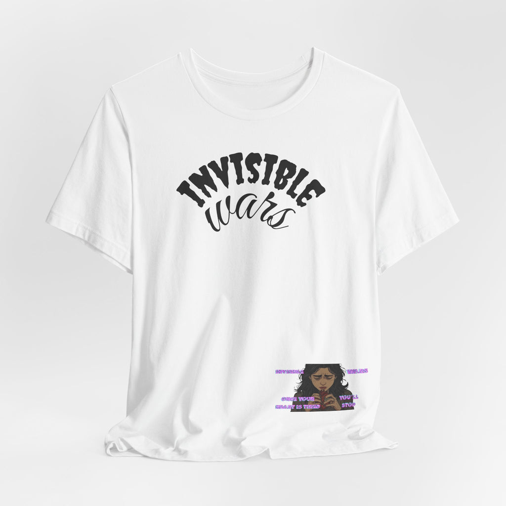 Invisible Wars T-Shirt — Mental Health Awareness Graphic Tee