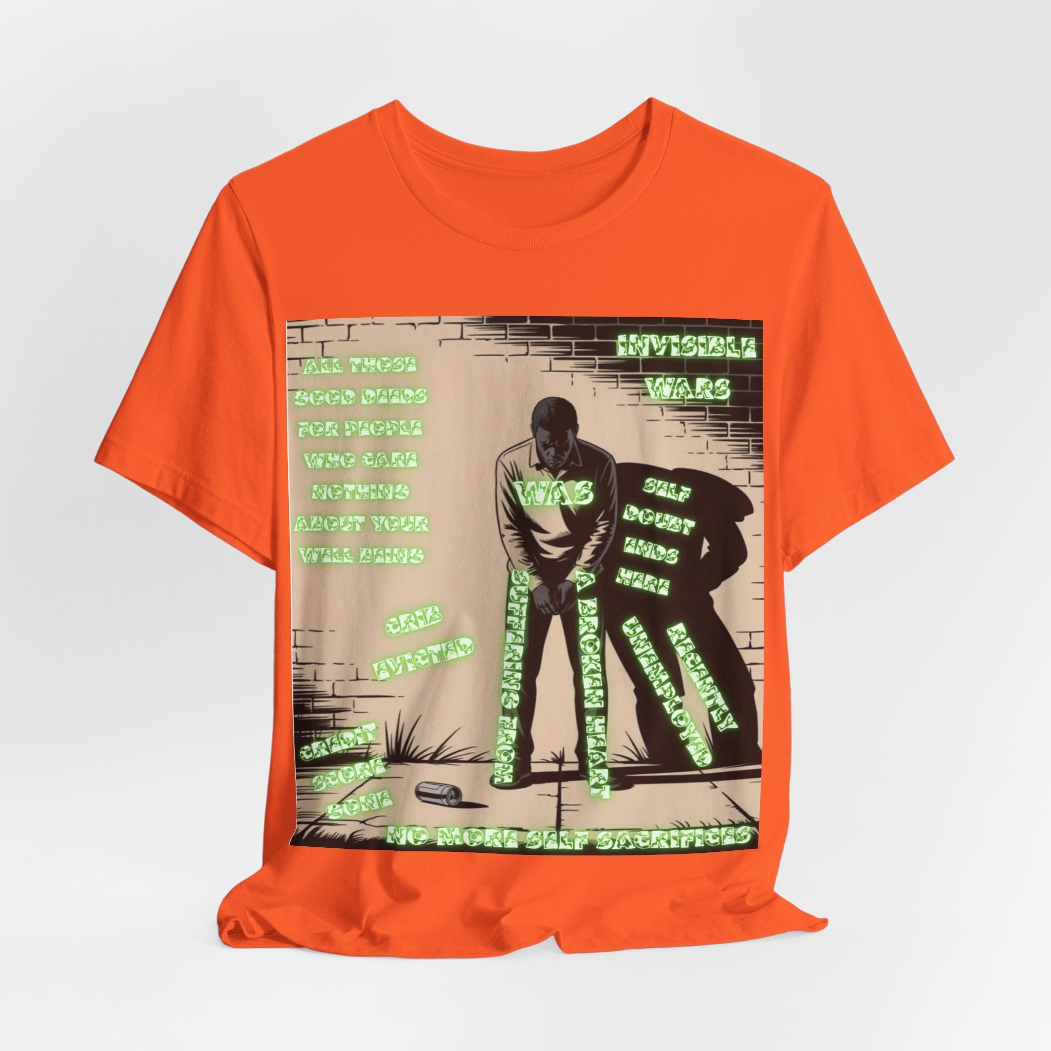 Men T-Shirt — No More Self Sacrifices