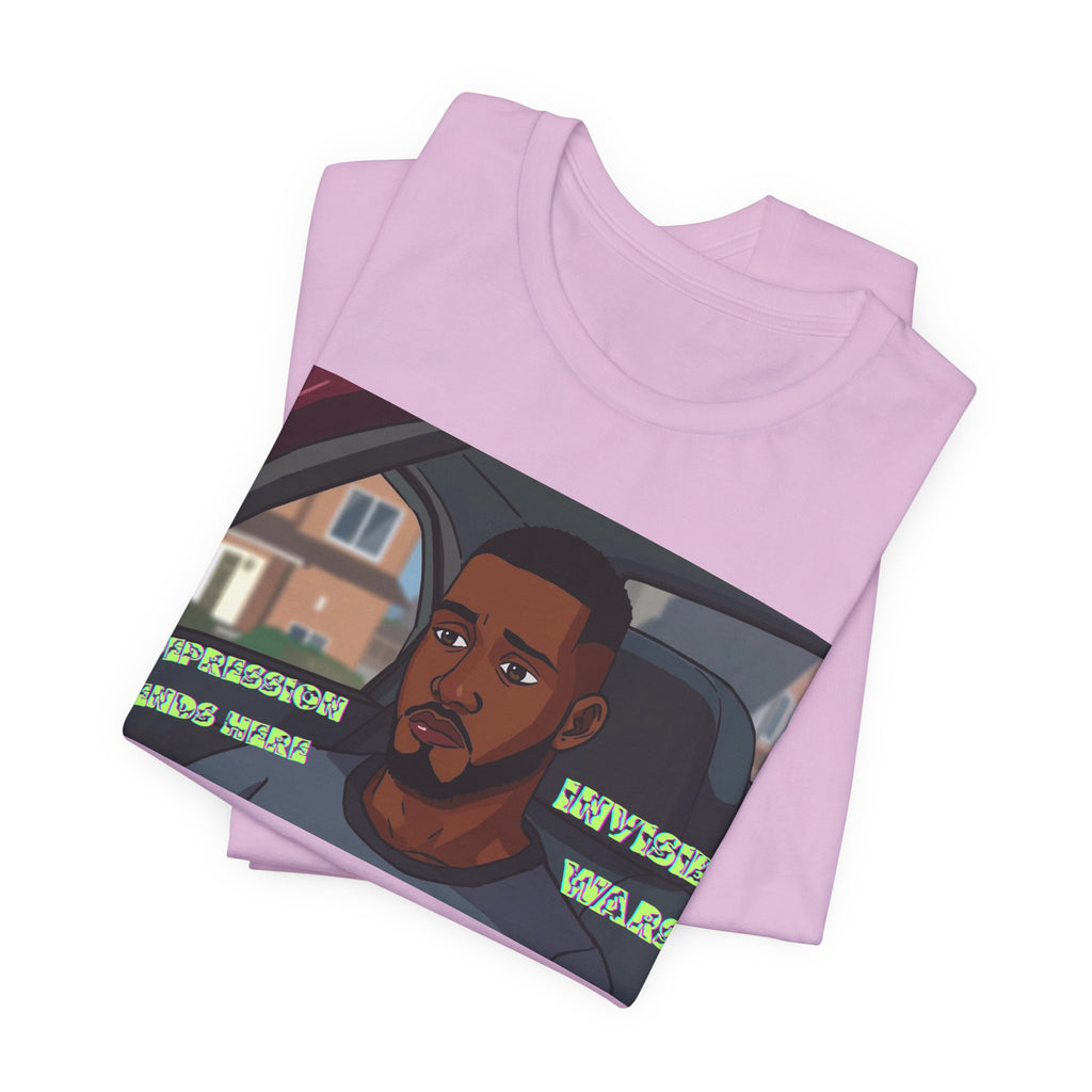 Men  T-Shirt — Depression Ends Here