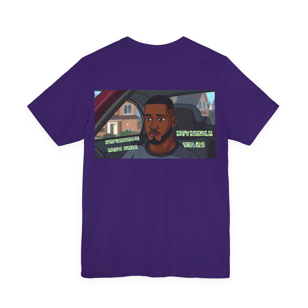Men T-shirt - Depression Ends Here