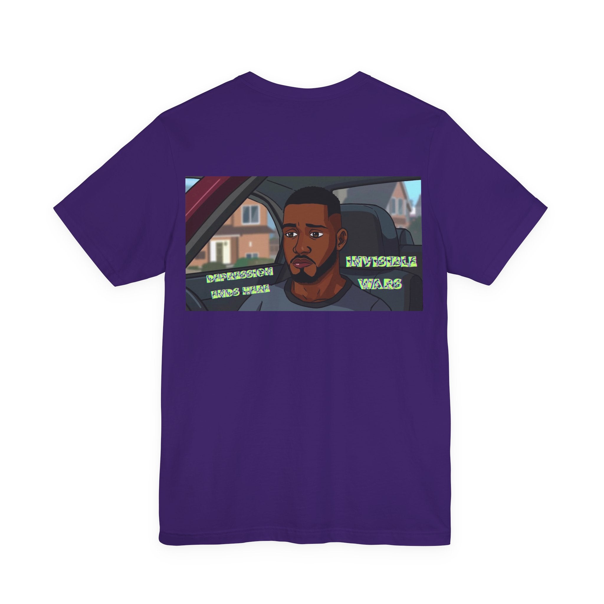 Men T-shirt - Depression Ends Here