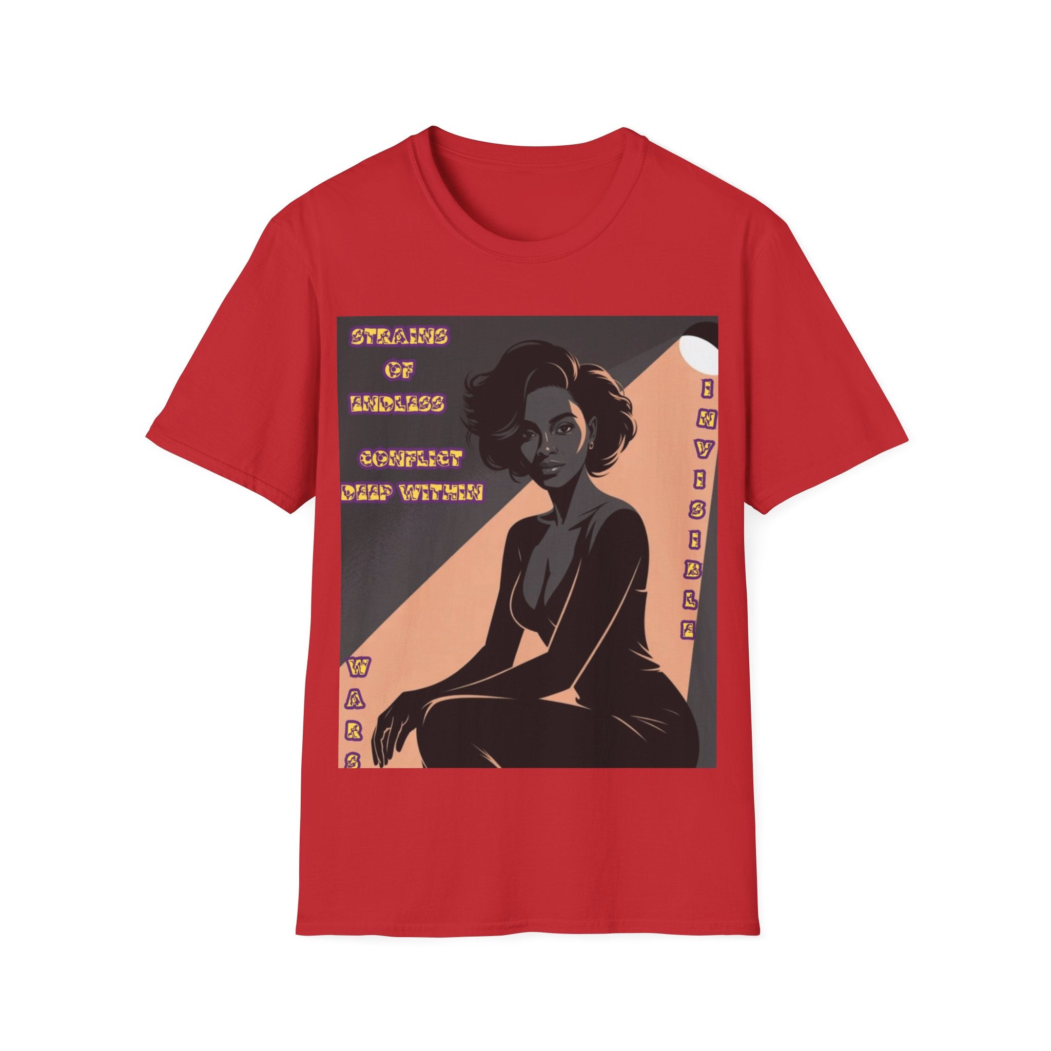 Women T-Shirt- Strains of conflict Invisible Wars