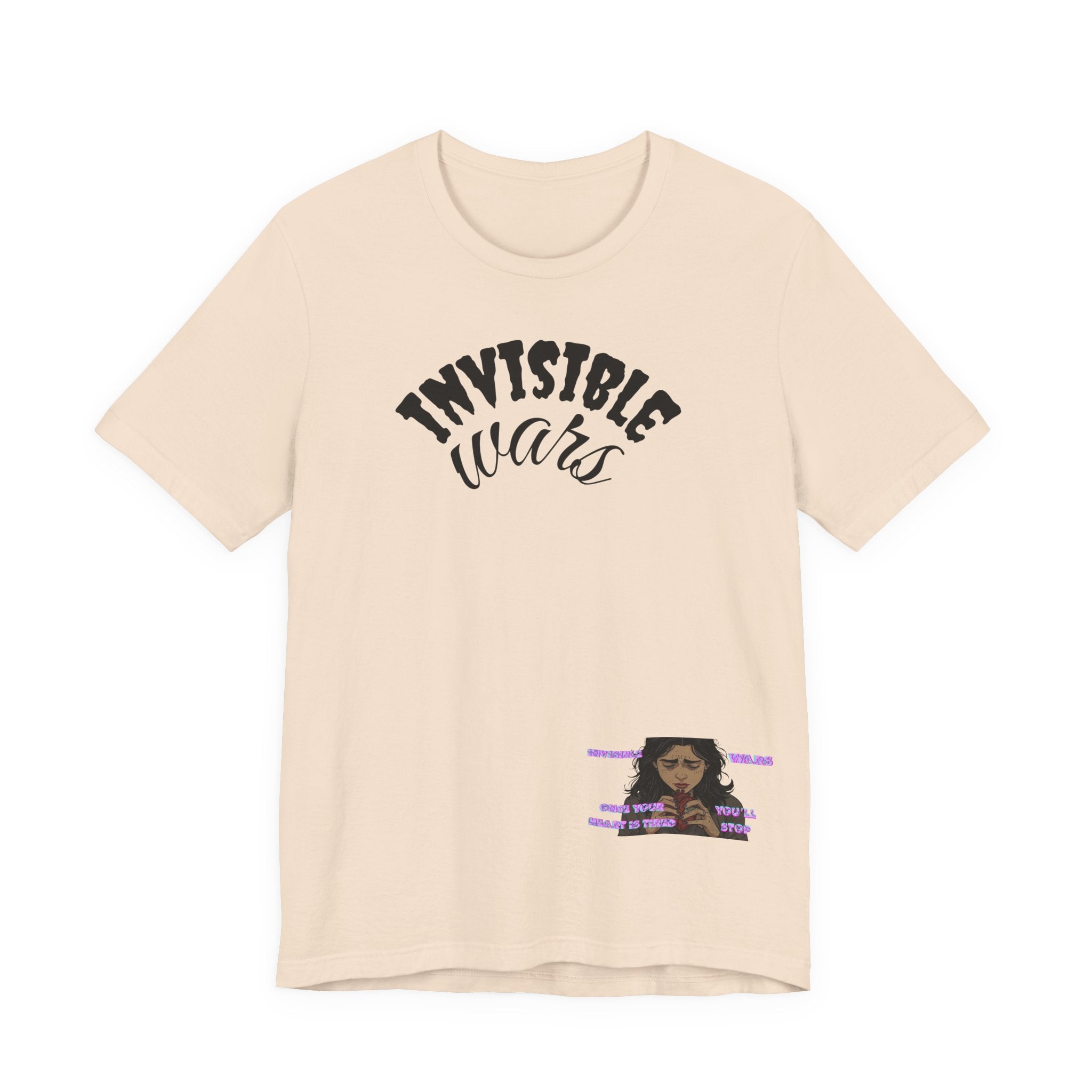 Invisible Wars T-Shirt — Mental Health Awareness Graphic Tee