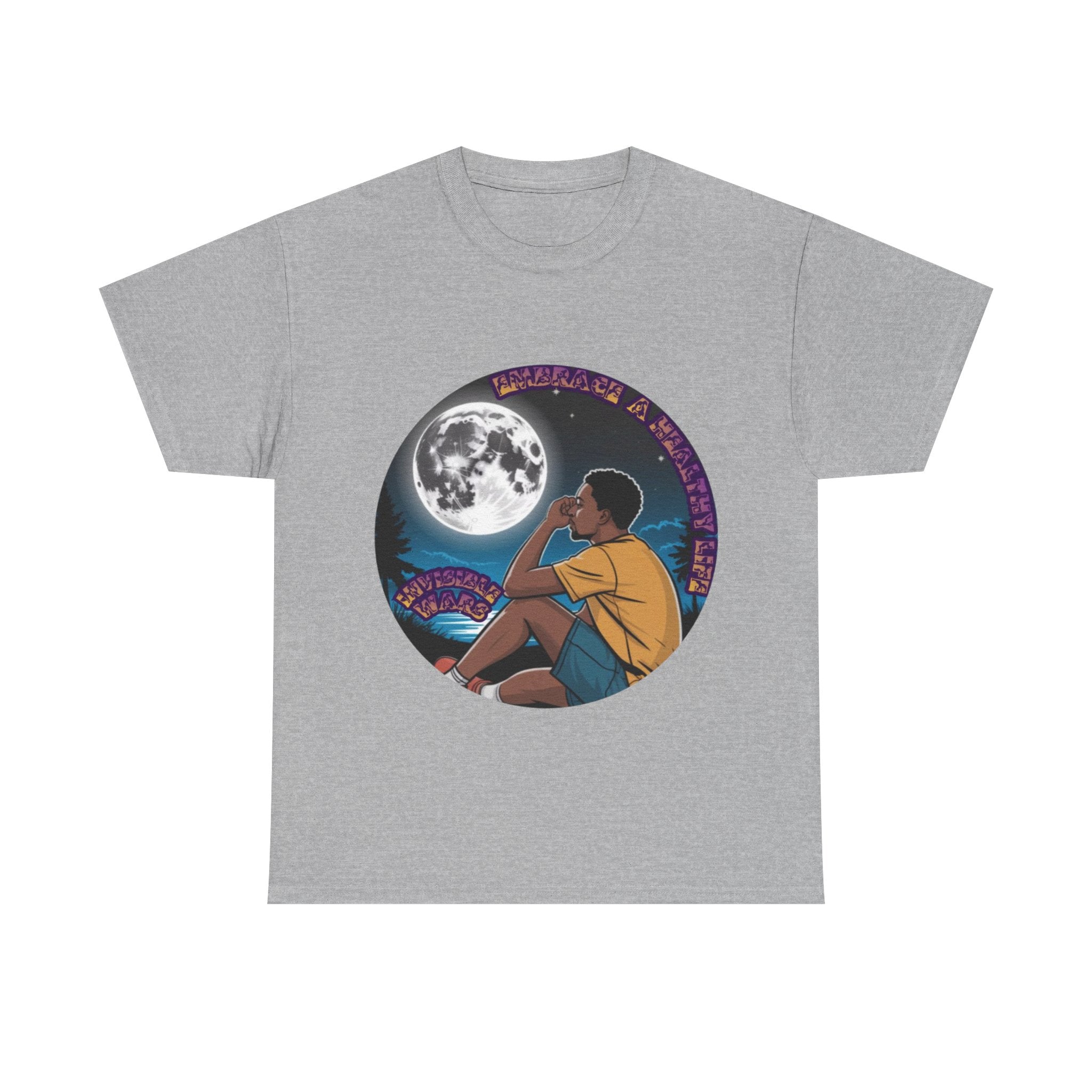 Men T-Shirt -Embrace A Healthy life