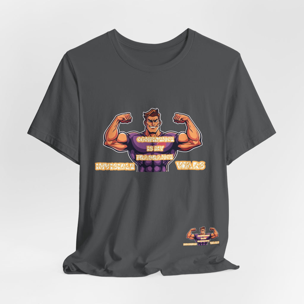 Men T-Shirt — -Confidence Is The Best Fragrance