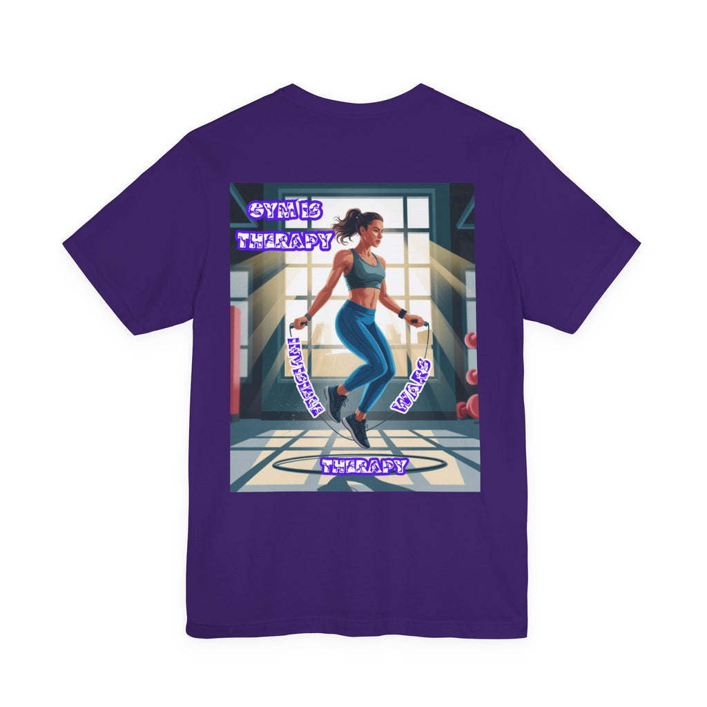 Women T-Shirt — Gym is Therapy