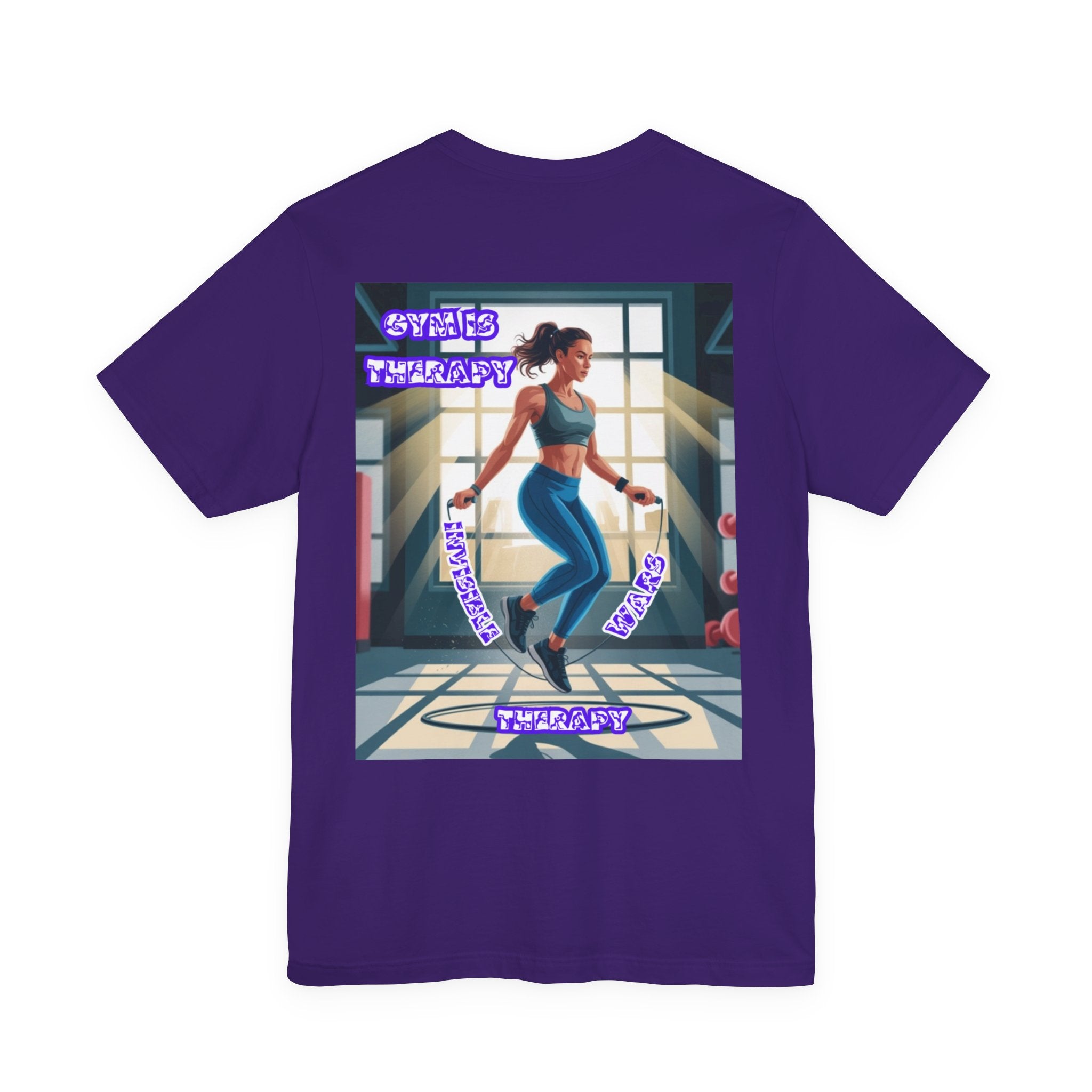 Women T-Shirt — Gym is Therapy