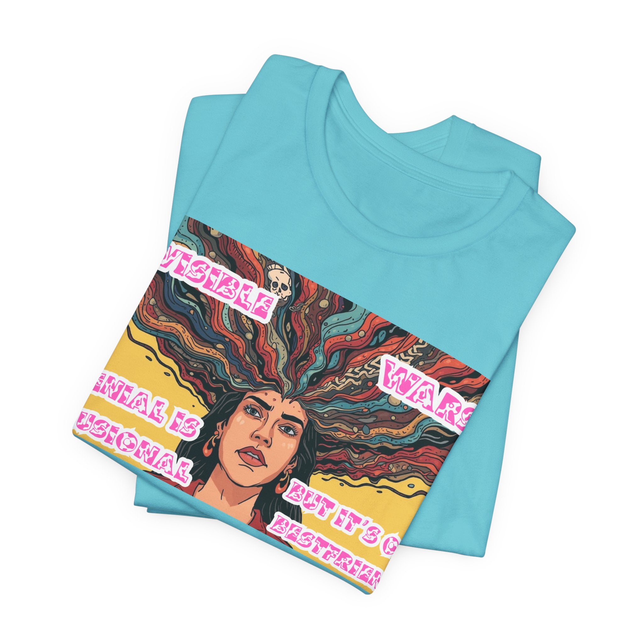 Women T-Shirt — Denial Is Delusional