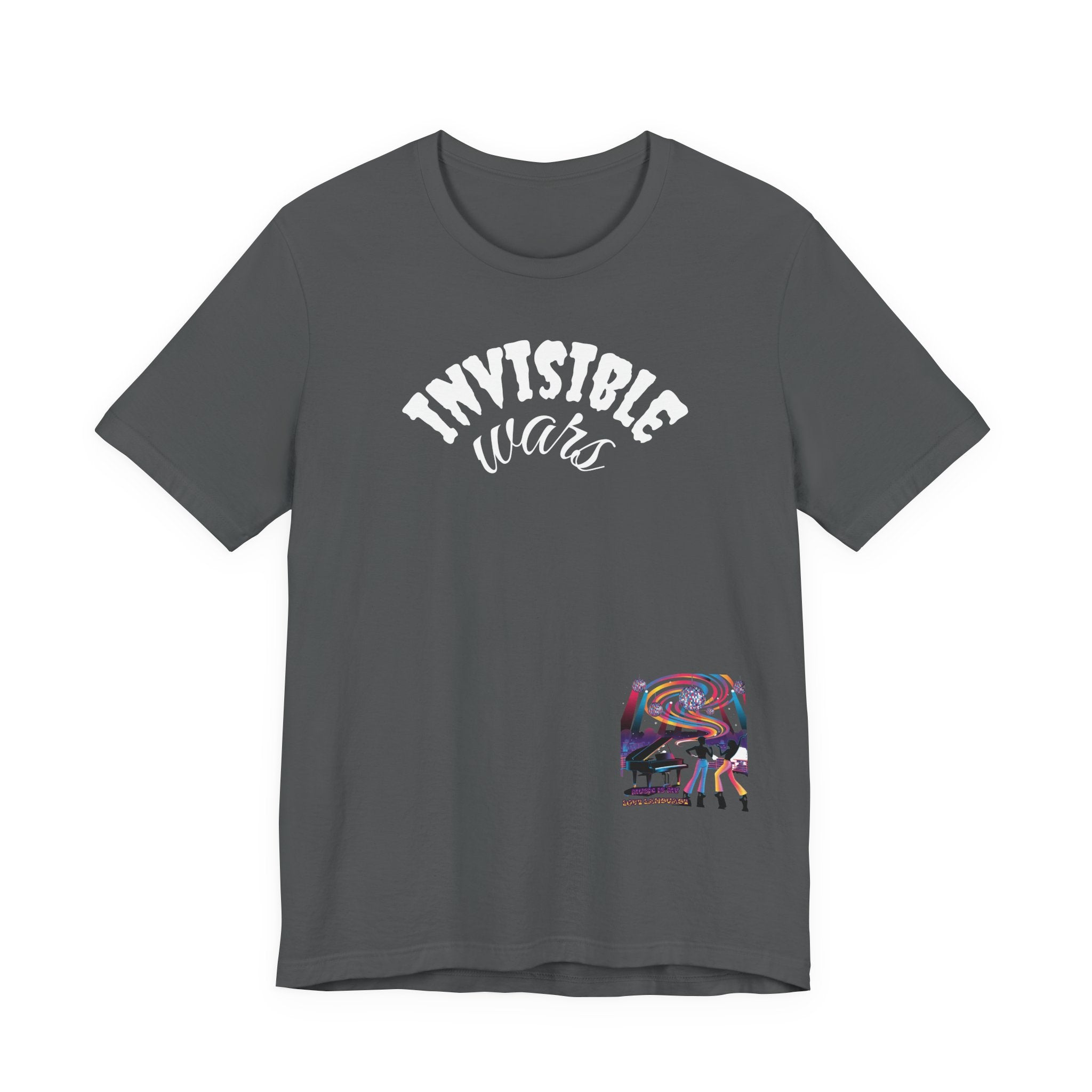 Women Invisible Wars T-shirt - Music is my Love Language