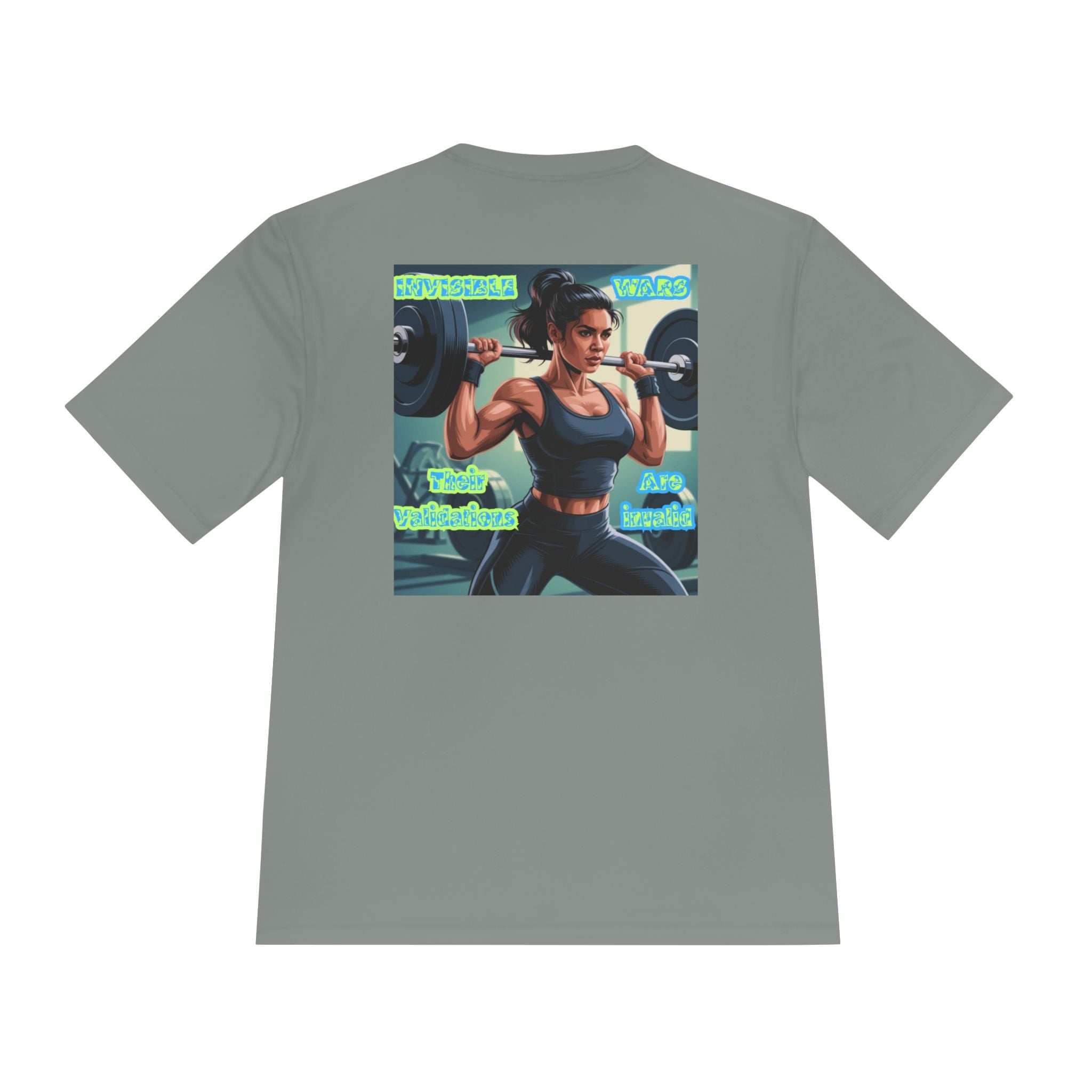 Women Fitness Graphic Shirt — The Vaildations are Invaild