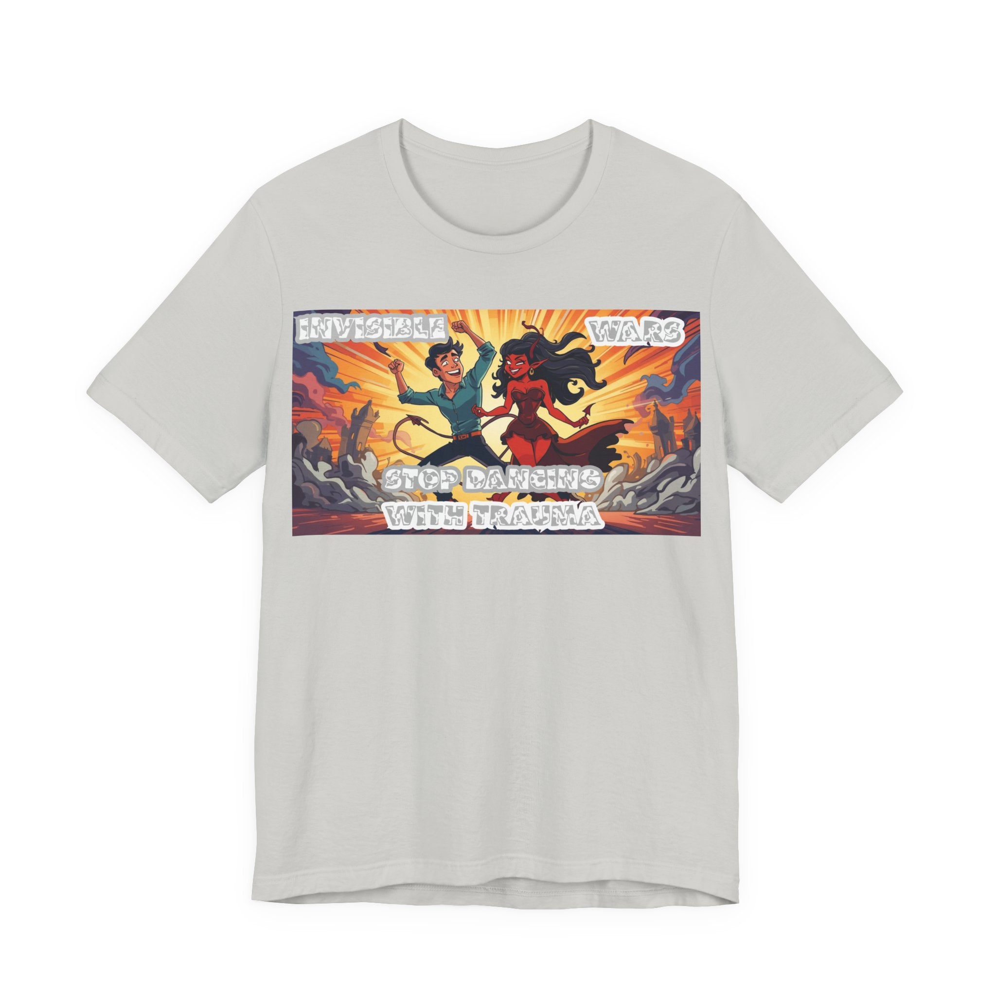 Men T-Shirt –Stop Dancing with Truama