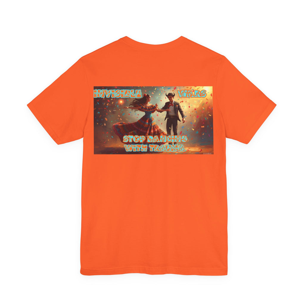 Women T-shirt  — Stop Dancing with Truama