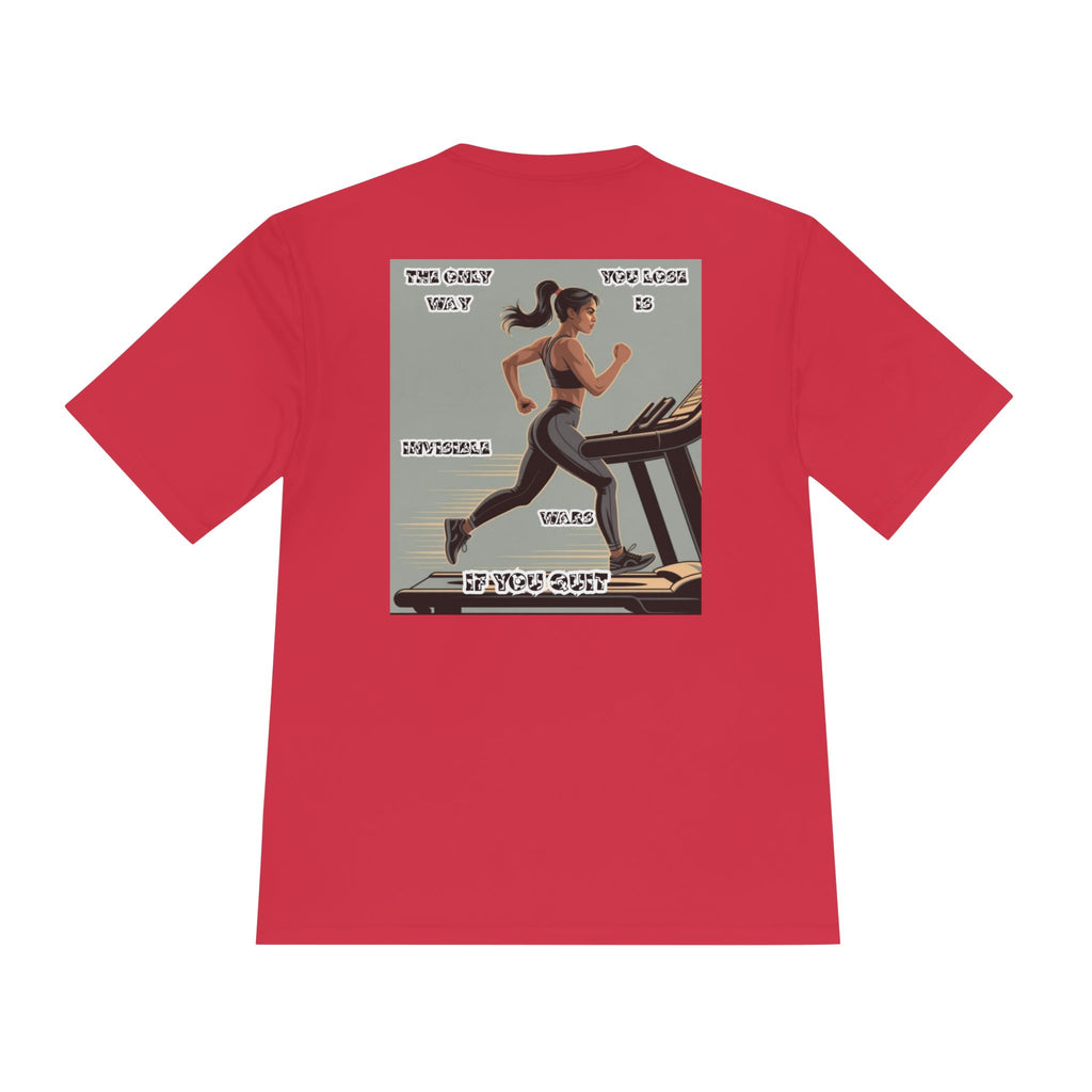 Women Fitness Graphic Shirt — The Only Way You Lose