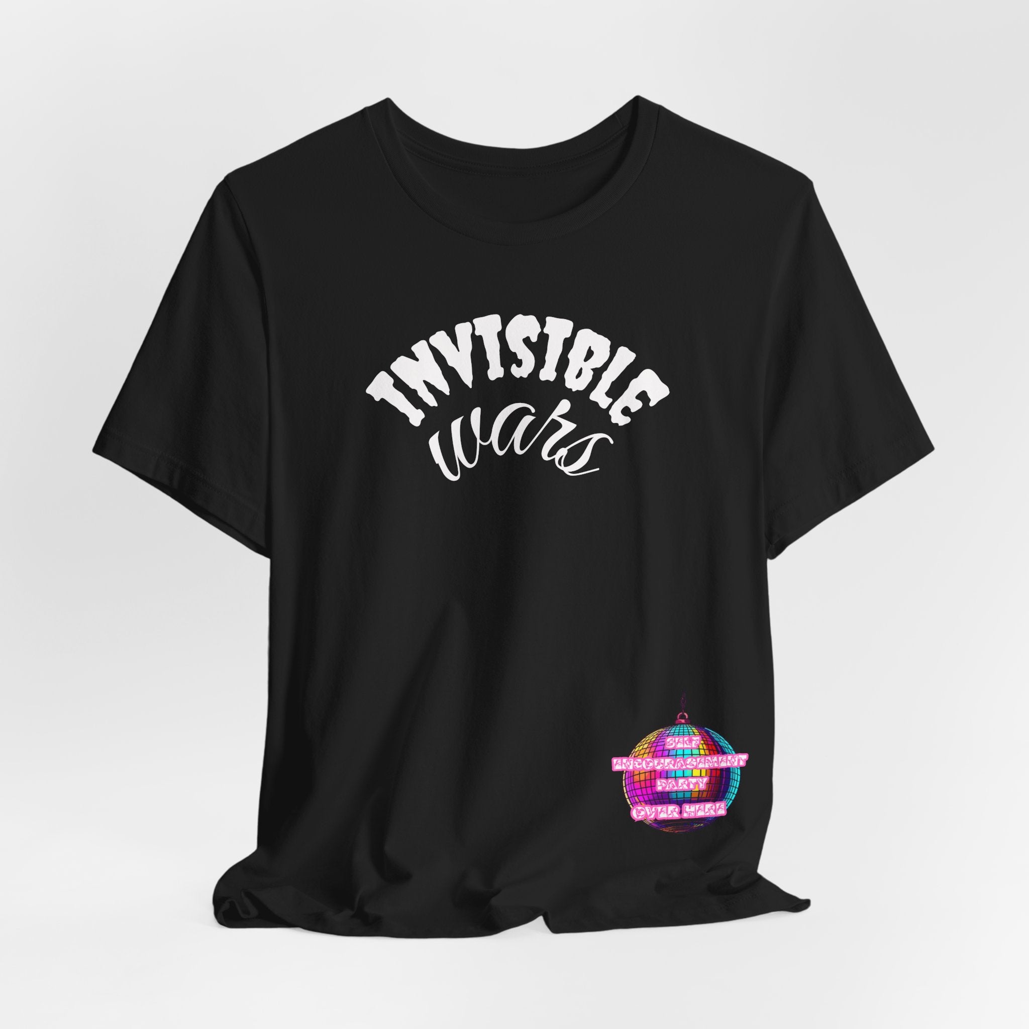 Women Disco Ball T-shirt — Self Encouragement Party