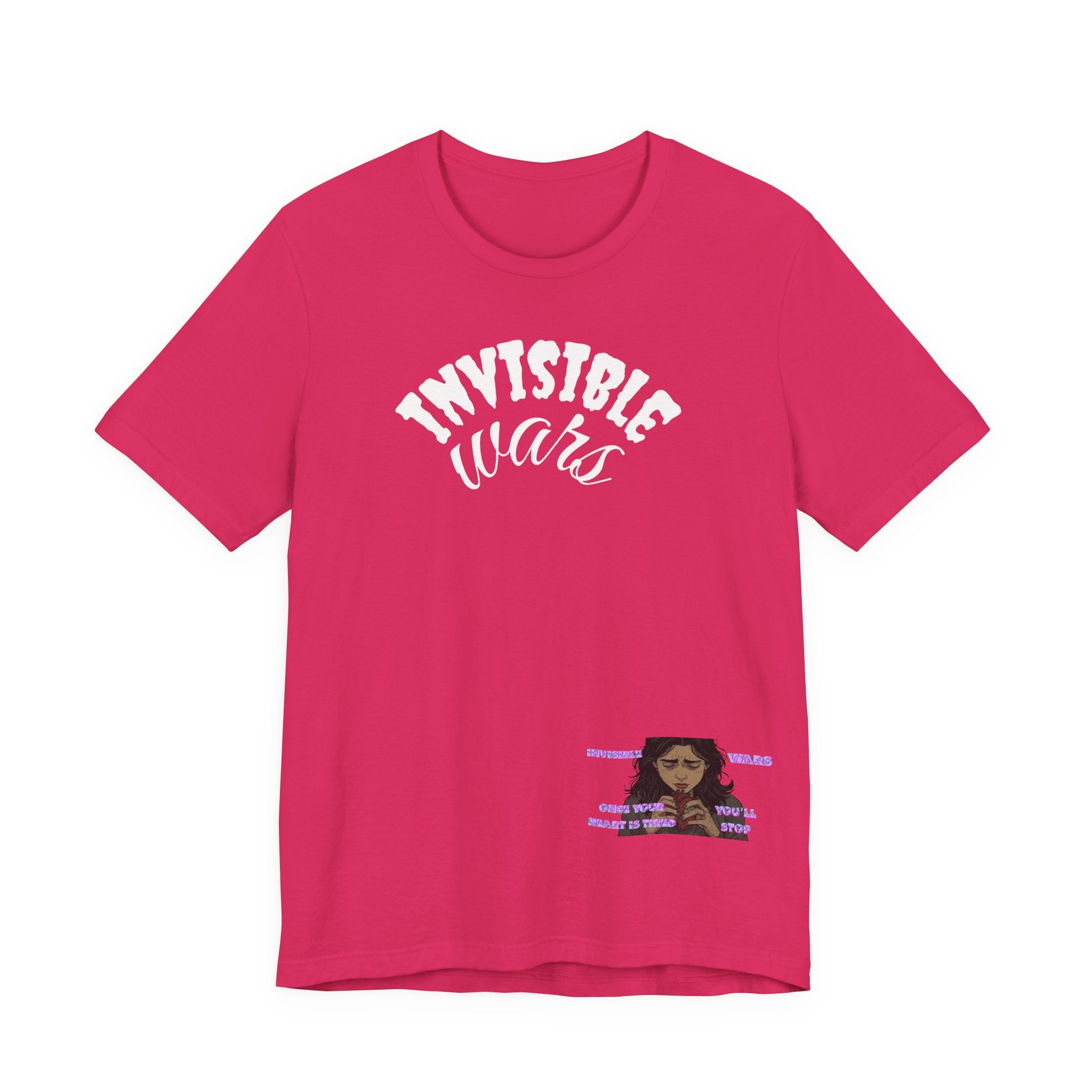 Invisible Wars T-Shirt — Mental Health Awareness Graphic Tee