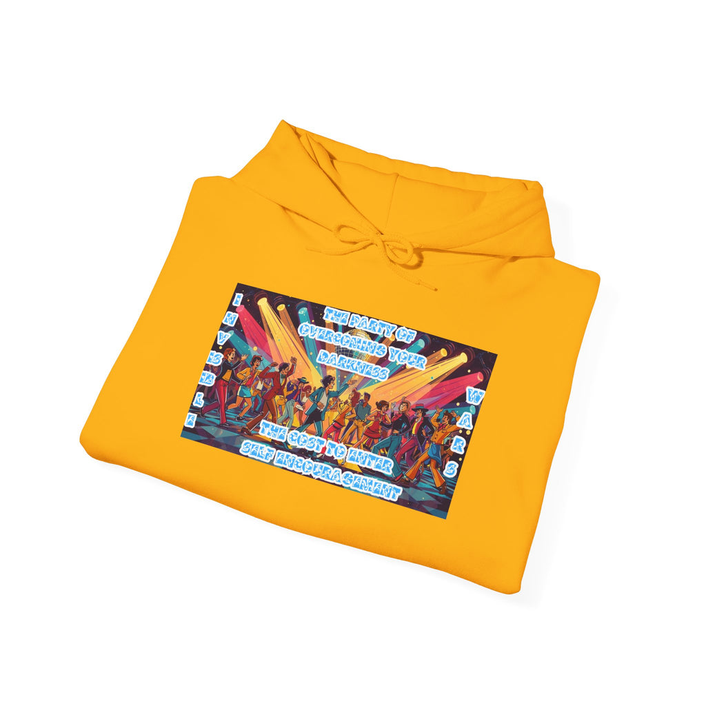 Men Hoodie – 'The Party of Overcoming Your Darkness