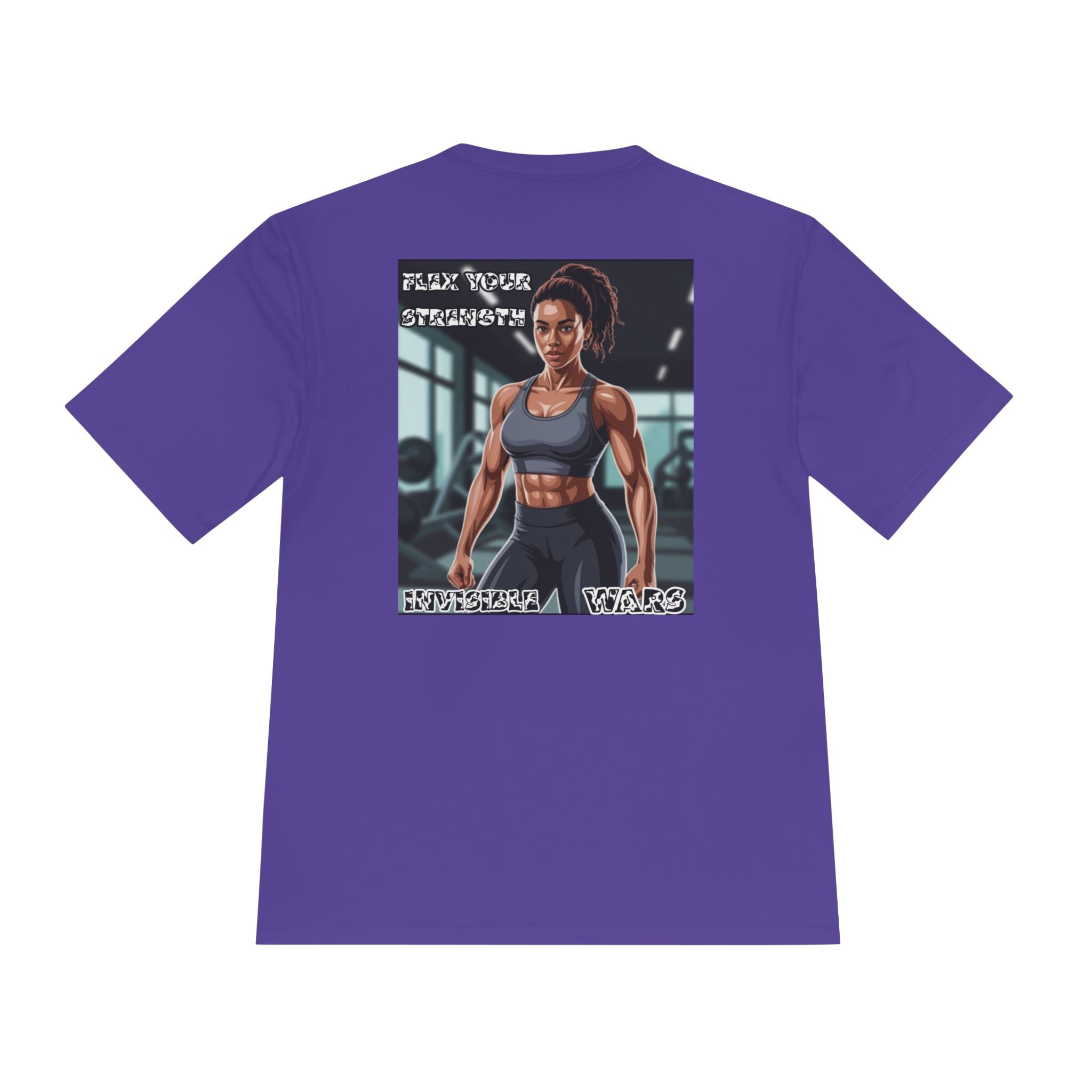 Women Fitness Graphic Shirt — Flex Your Strenth