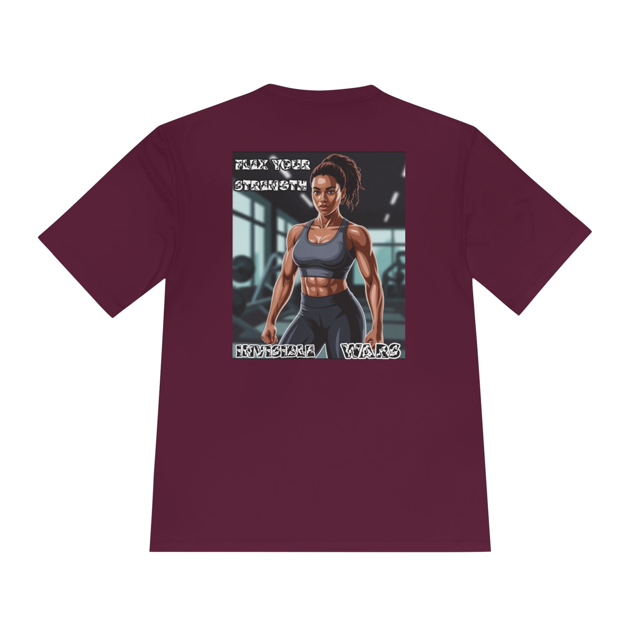 Women Fitness Graphic Shirt — Flex Your Strenth