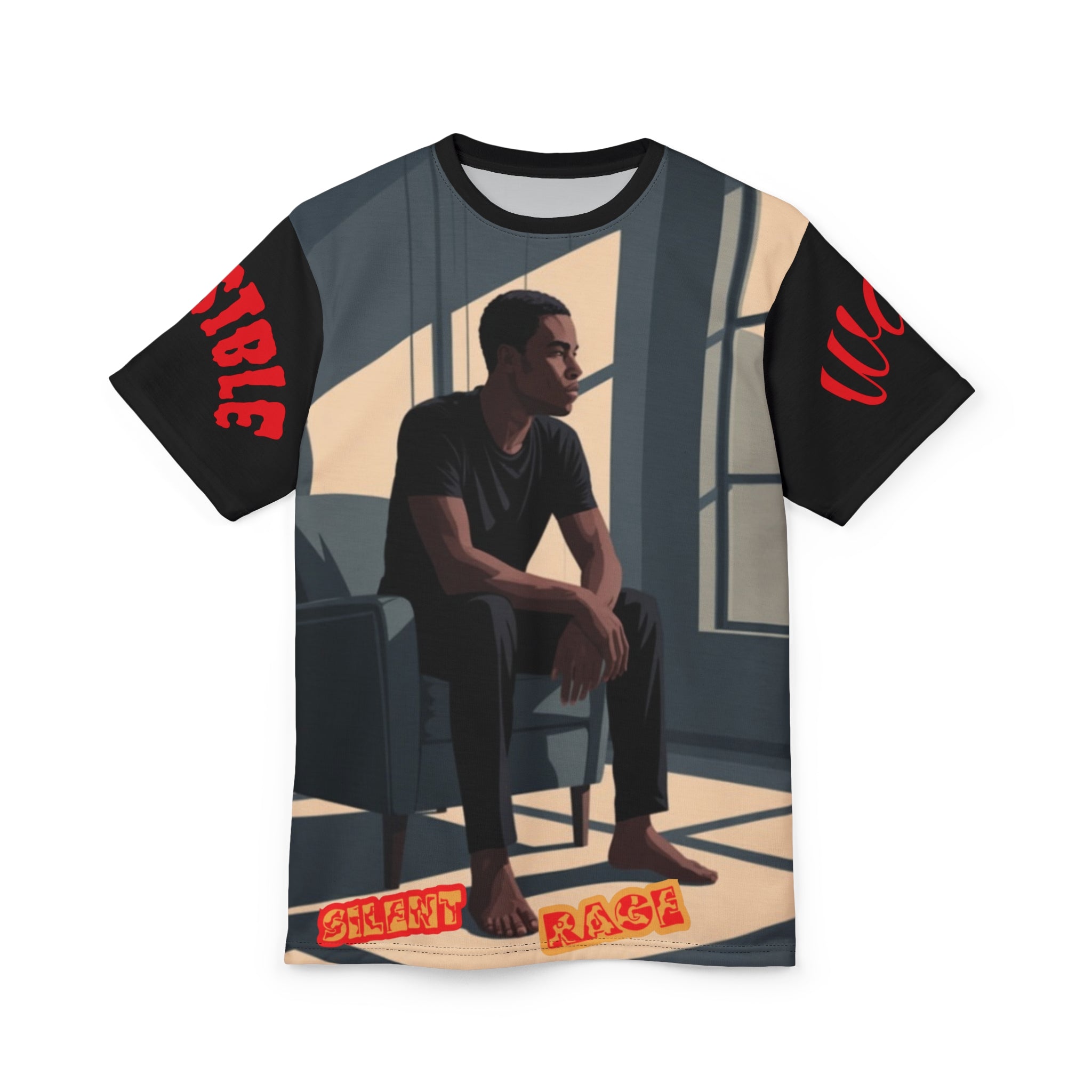 Invisible Wars T-shirt — Silent Rage