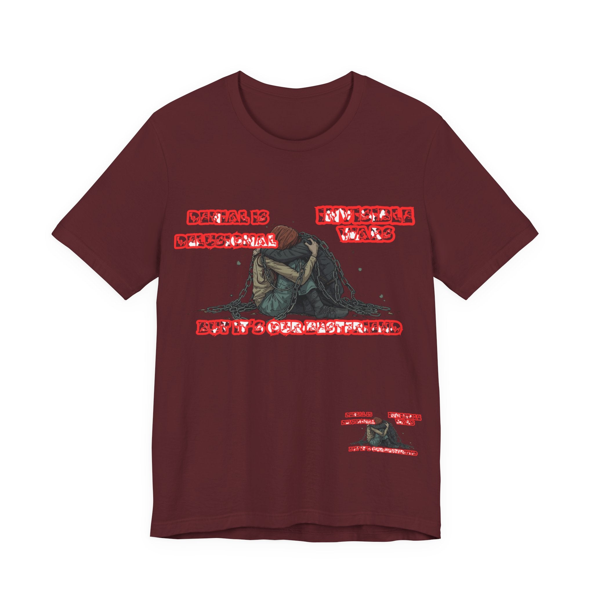 Women T-Shirt — 'Denial Is Delusional