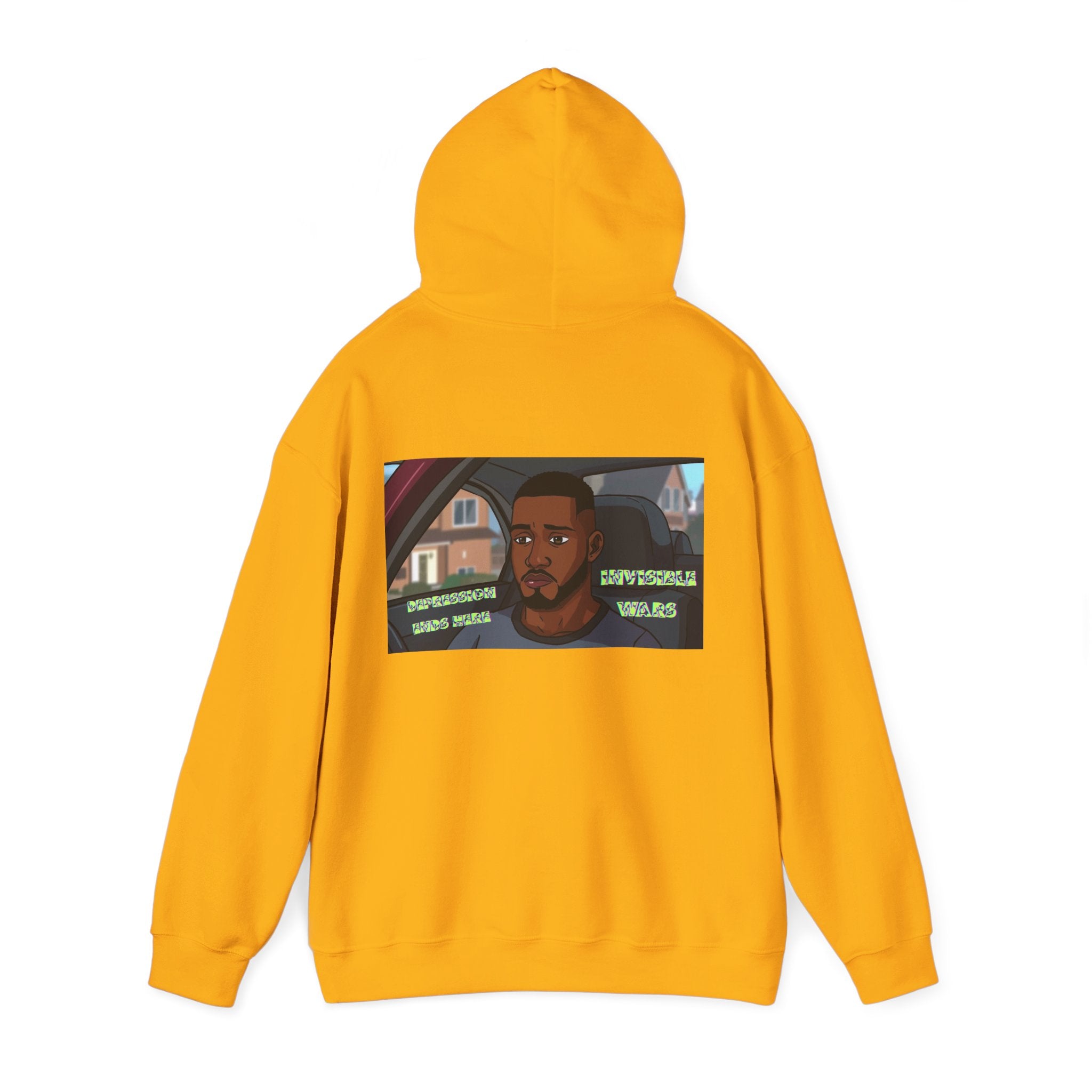 Men  Hoodie — Depression Ends Here