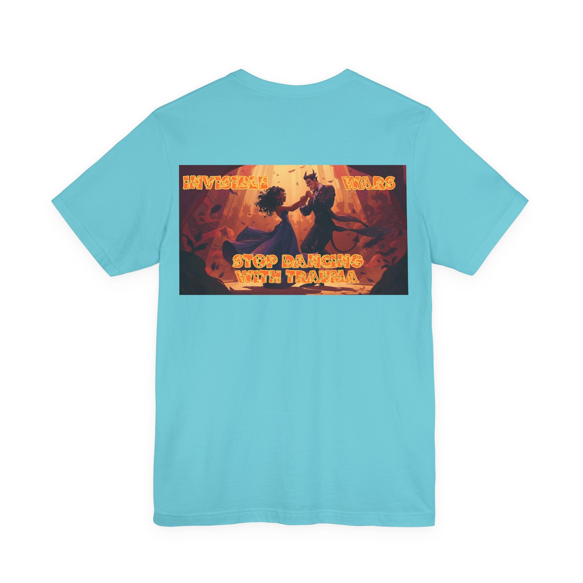 Women T-shirt  — Stop Dancing with Truama
