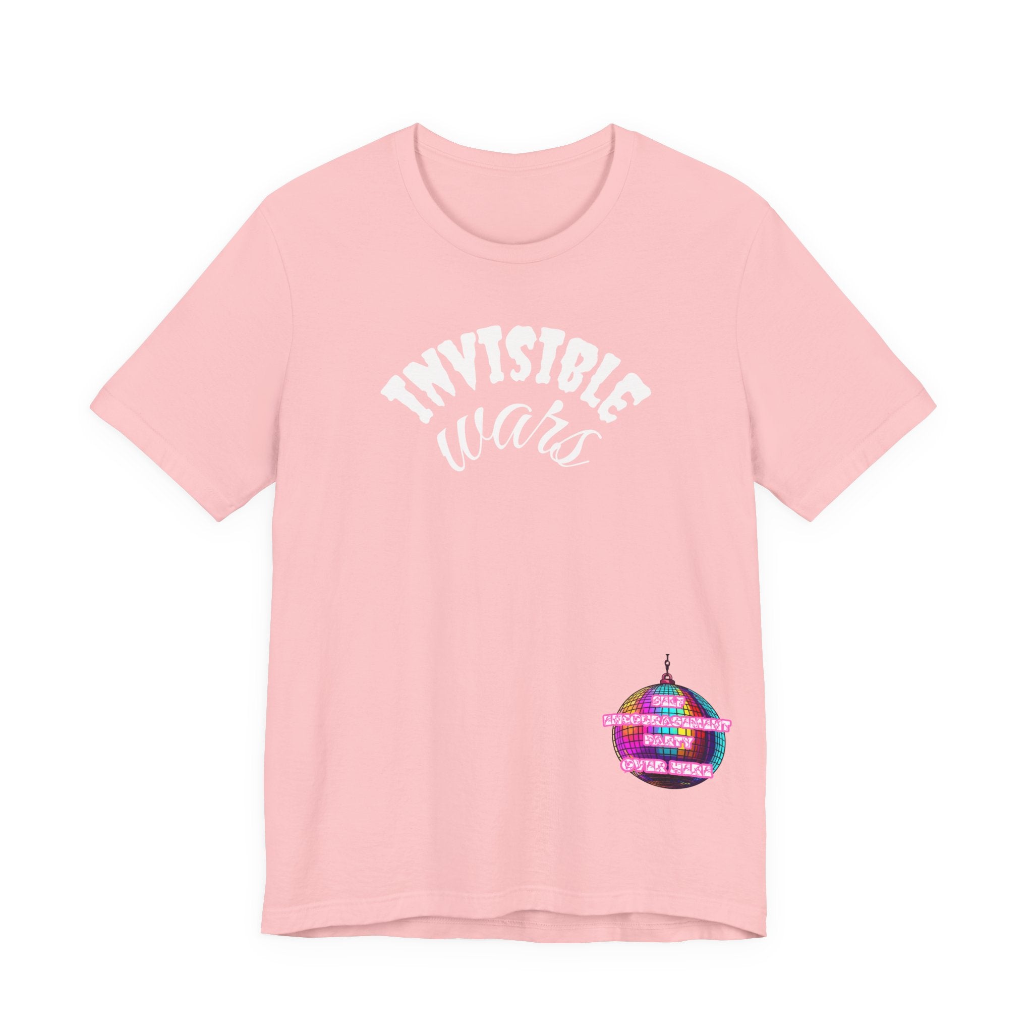 Women Disco Ball T-shirt — Self Encouragement Party