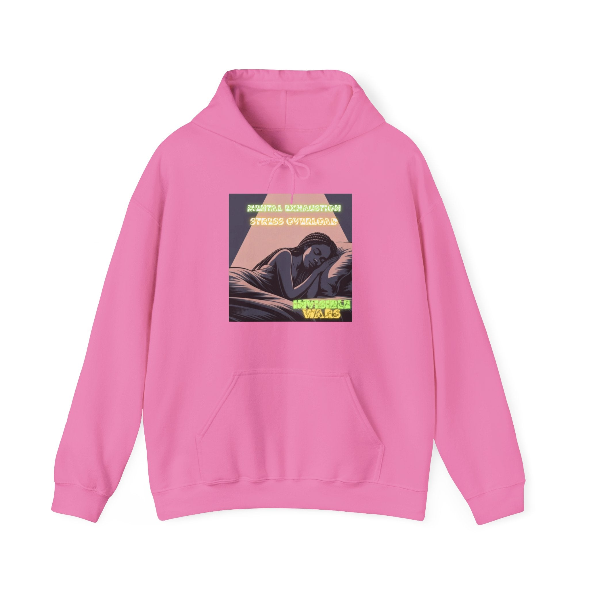 Women Hoodie-Mental Exhaustion Invisible Wars