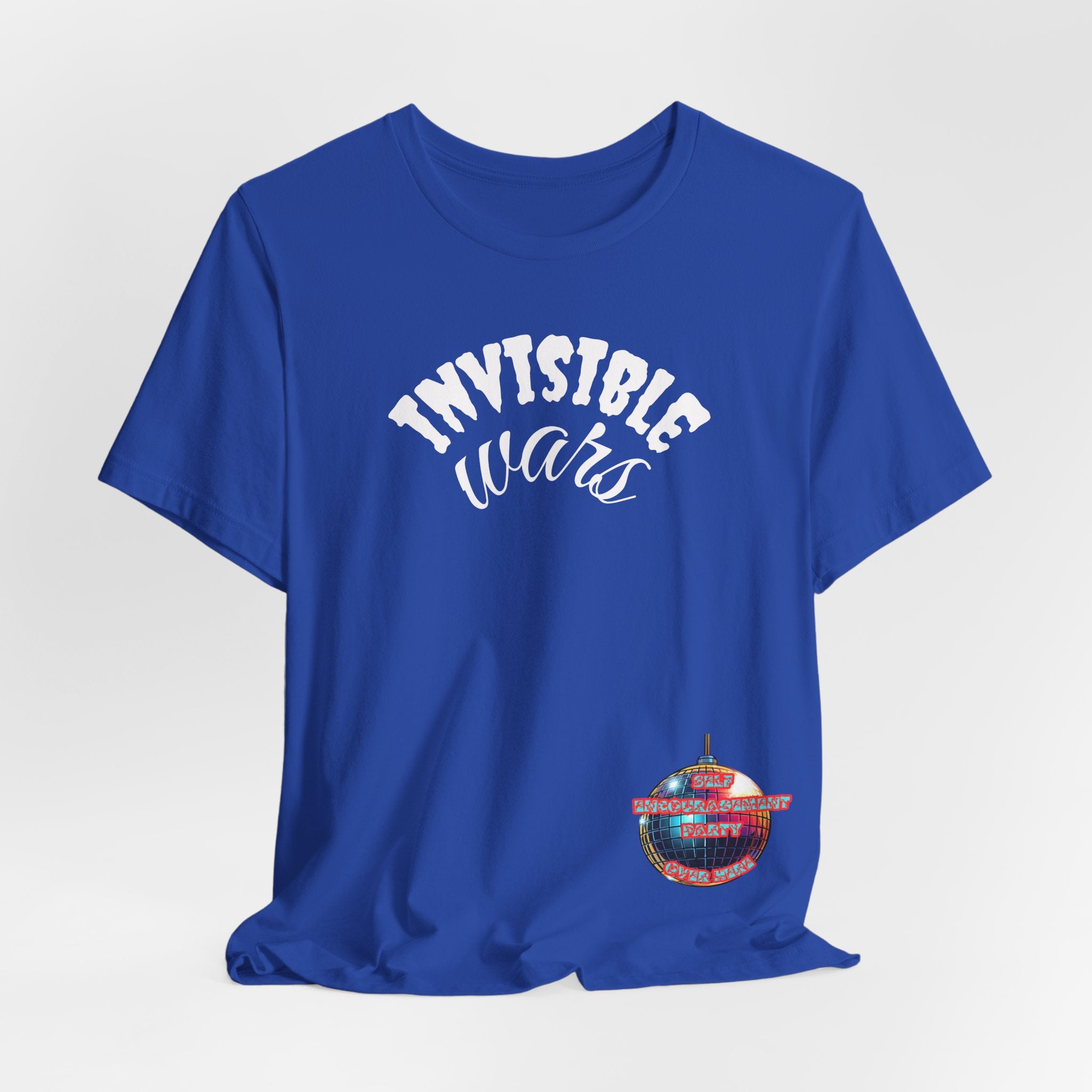 Women Invisible Wars T-Shirt — Encouragement Party Disco Ball