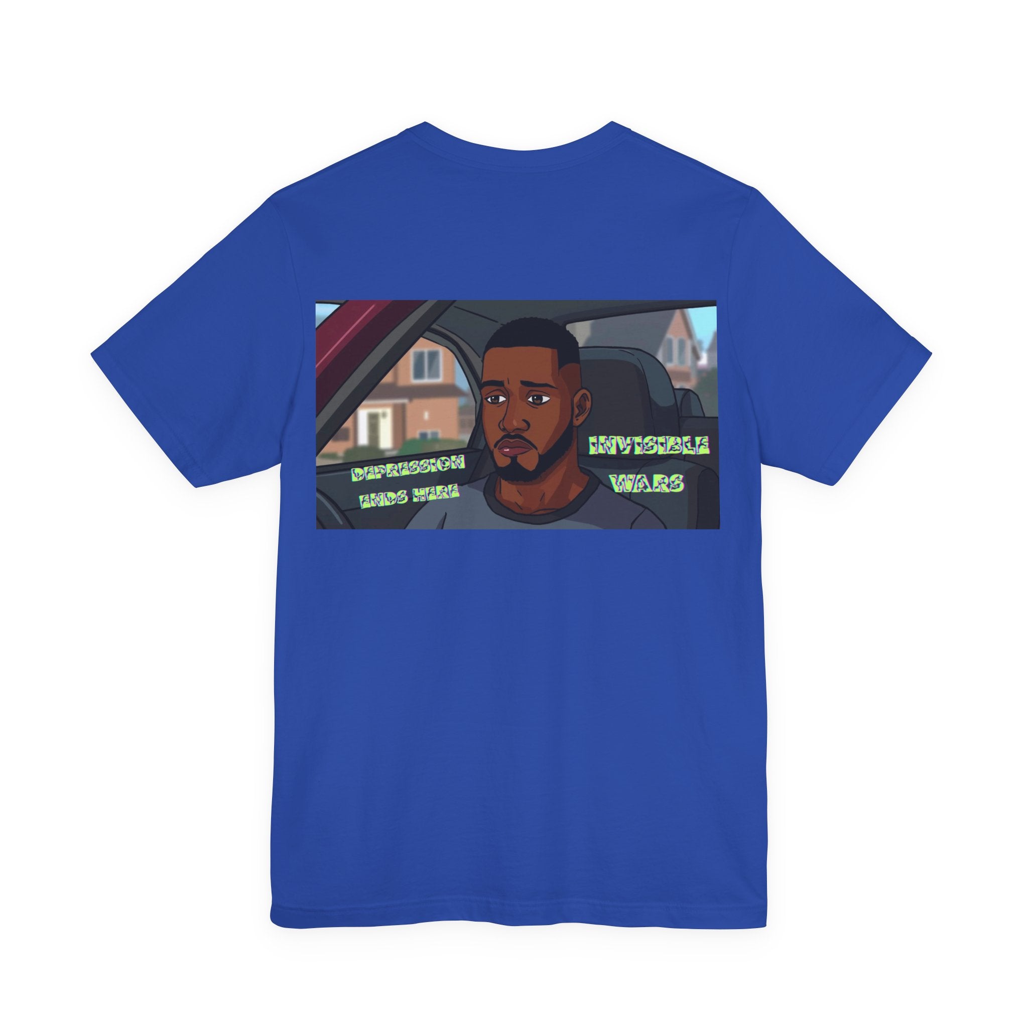 Men T-shirt - Depression Ends Here