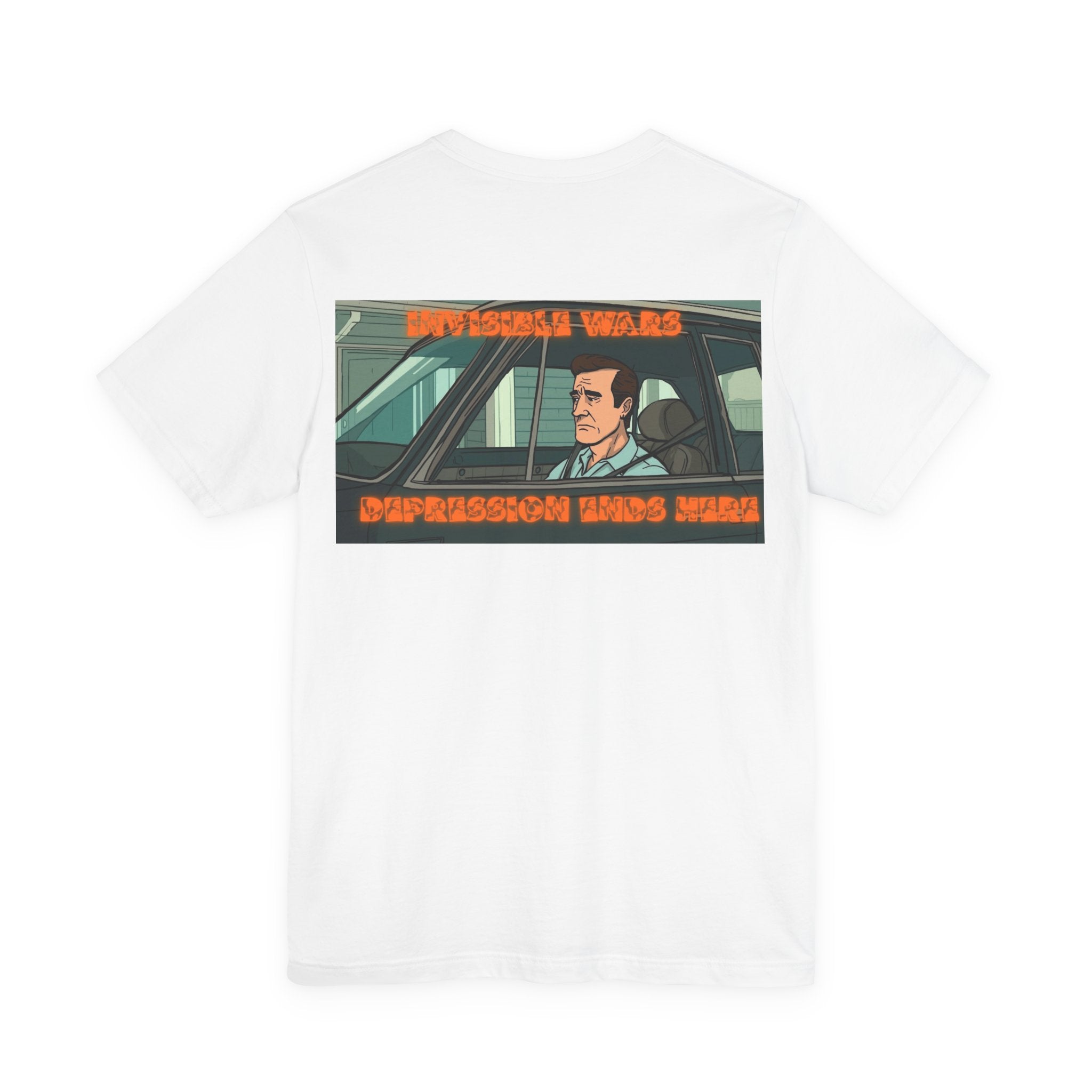 Men T-shirt - Depression Ends Here
