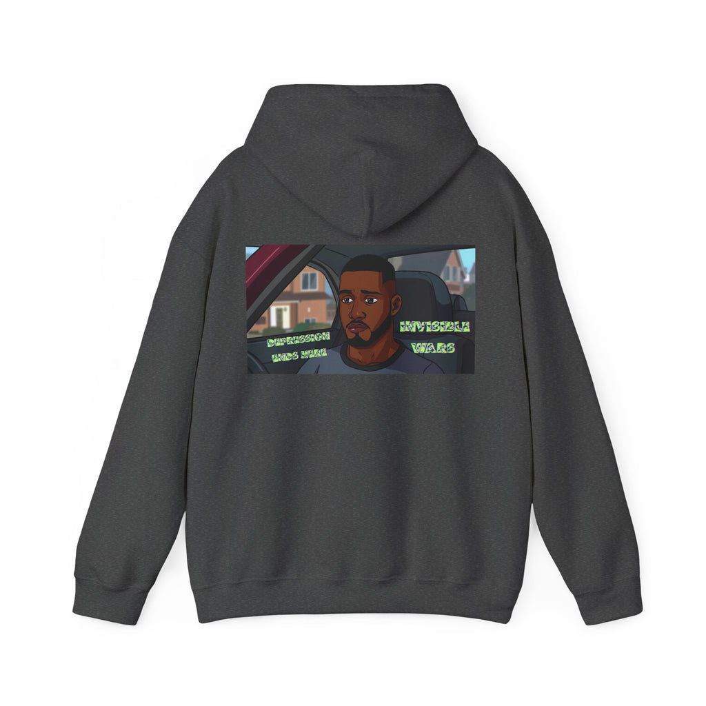 Men  Hoodie — Depression Ends Here
